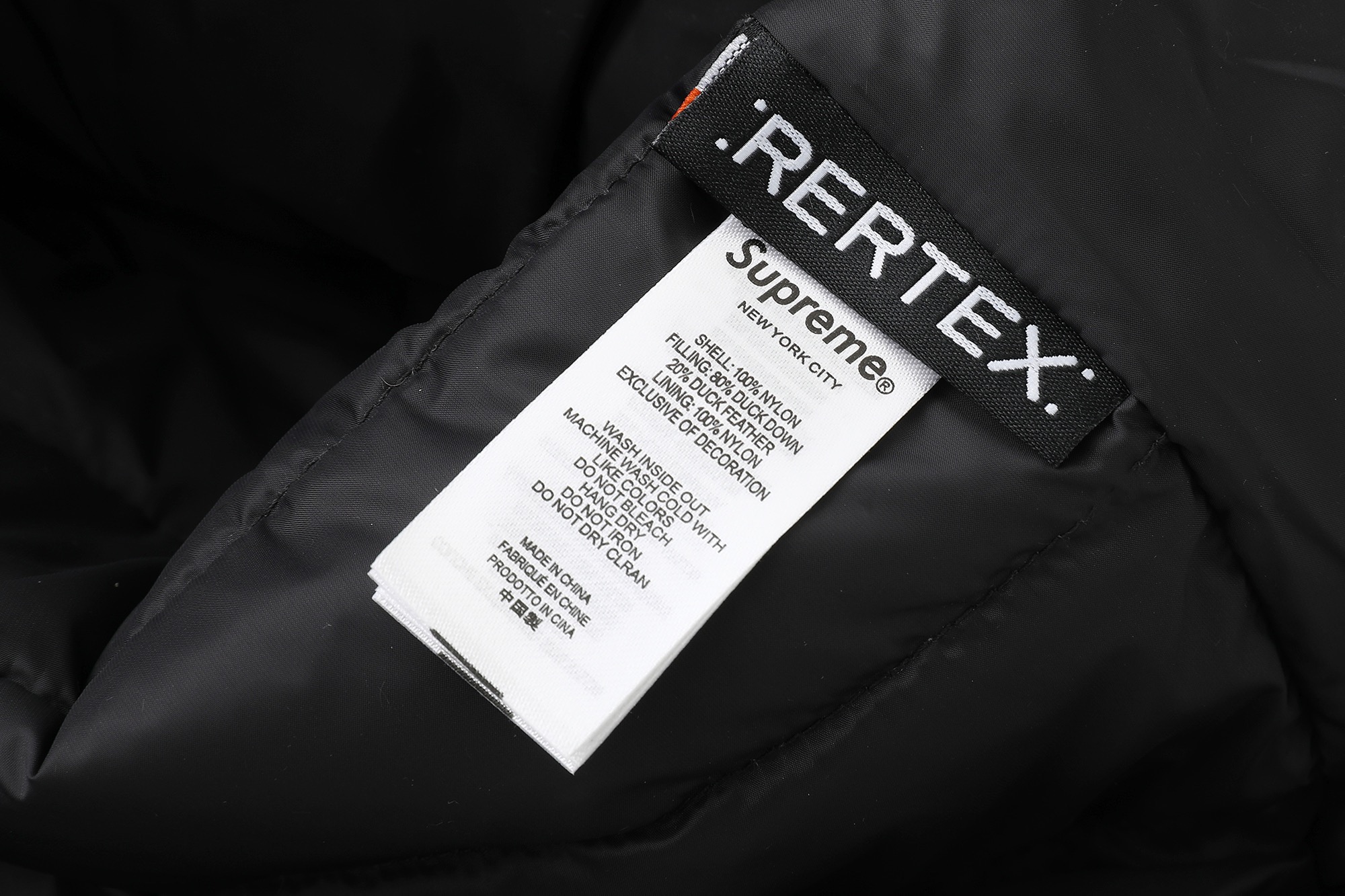 Supreme FW25 box logo WEEK6 Micro Down Half Zip Hooded Pullover 编织徽标标签半拉链袋鼠兜拉链连帽情侣冬季保暖轮胎羽绒服 凤搂 男女同款 