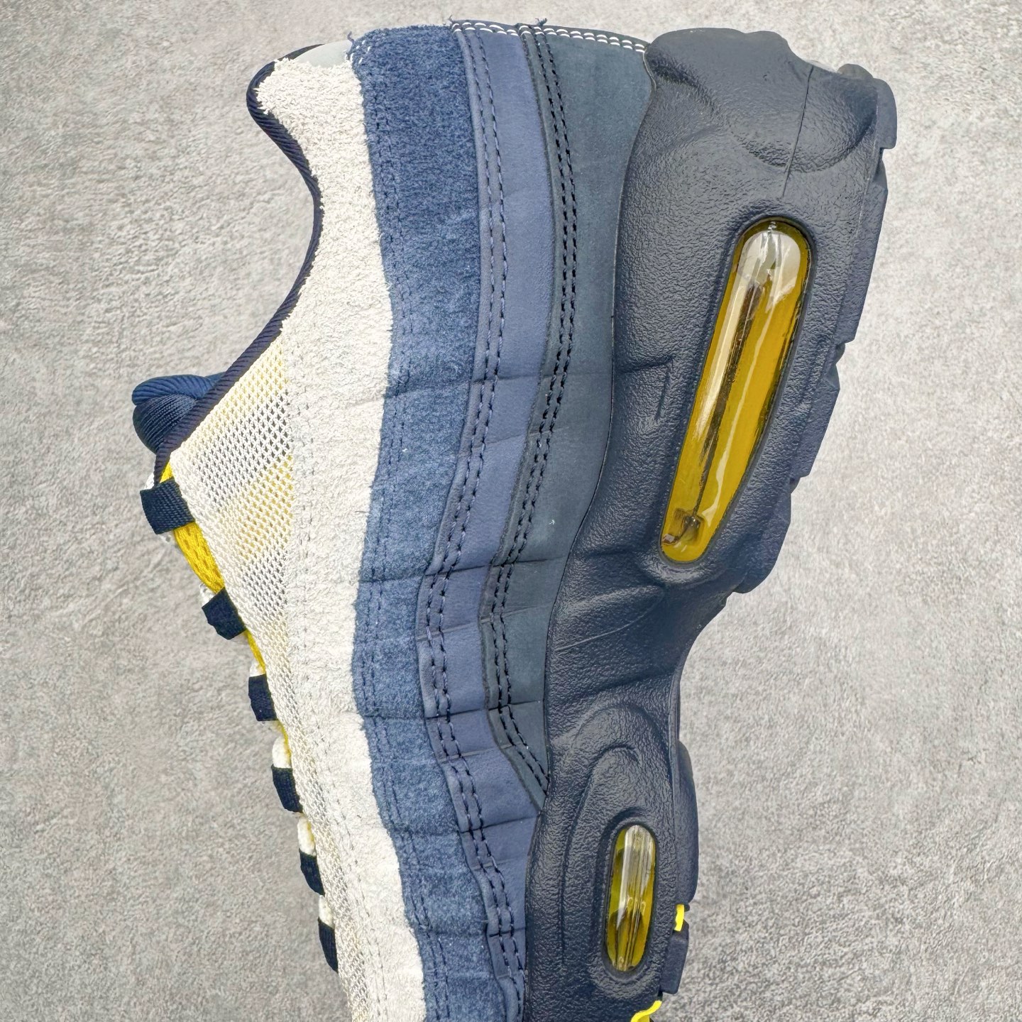 升级最终版Eric Koston x  Nike Air Max 95 "Obsidian and Speed Yellow   低筒 网布防滑 运动鞋 休闲鞋 球鞋 男鞋 波鞋蓝白 HQ8492-400