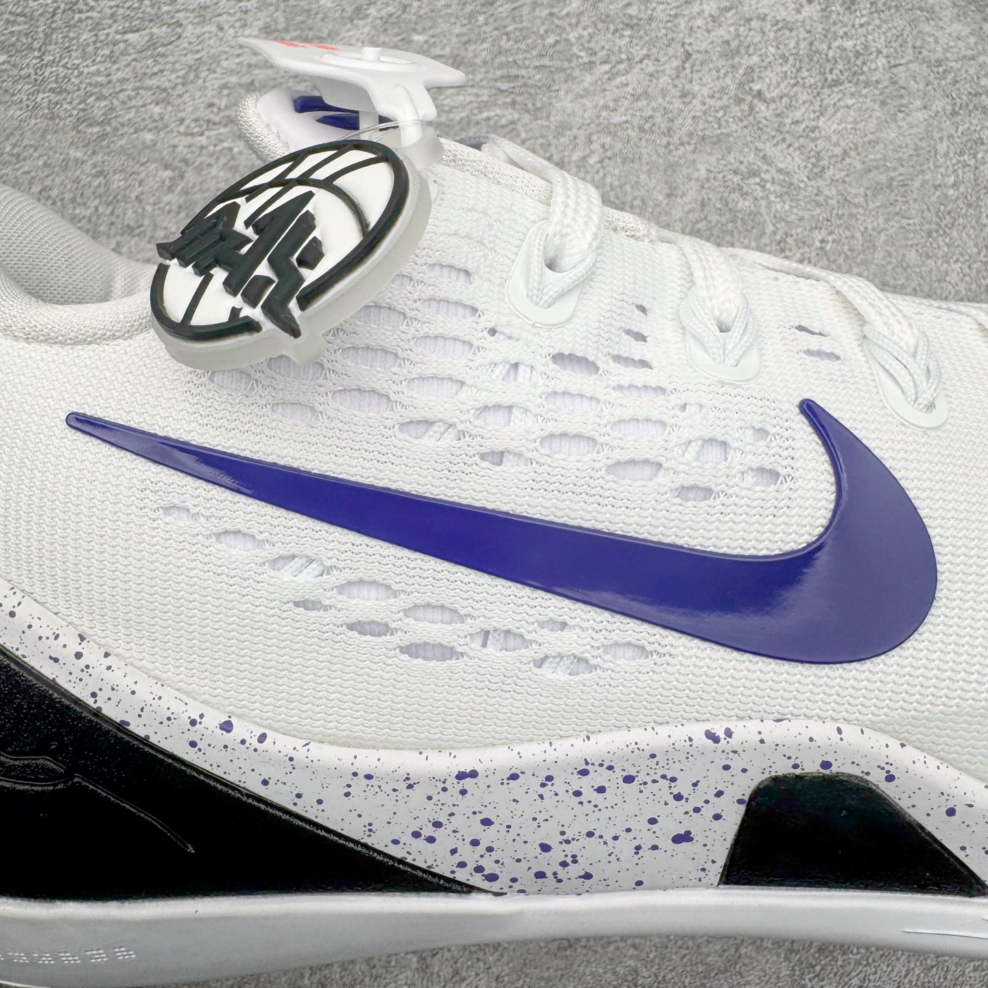 灭世MAX KOBE 9  EM  PE 科比9 低筒 篮球鞋 实战鞋 球鞋 男鞋 波鞋 白紫 IH1401-100