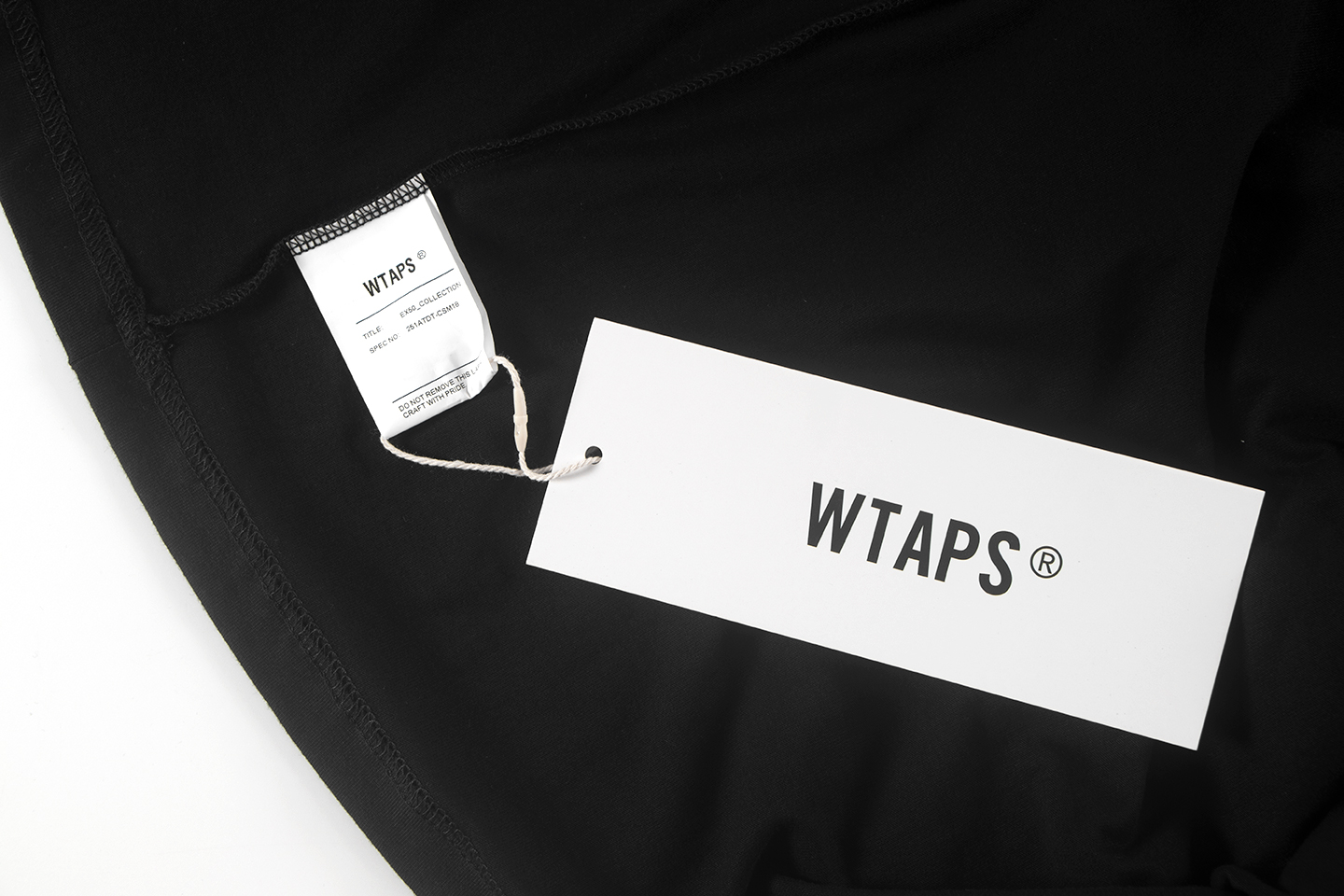 WTAPS DOT SIGHT LS COTTON 略宽廓形长袖T恤 黑色 白色 灰色 A5 