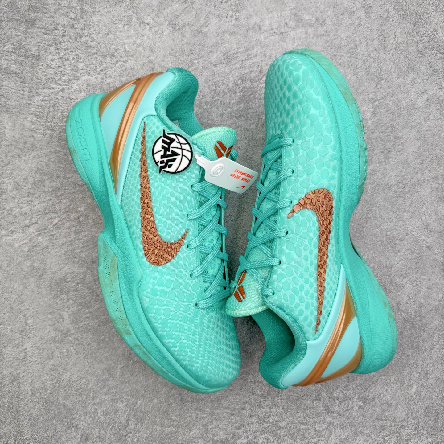 MAX灭世 Kobe6  前掌Zoom Turbo 气垫 后掌EVA缓震 低筒 球鞋 籃球鞋 實戰鞋 真碳板 男鞋 波鞋 自由女神 IO5774-300