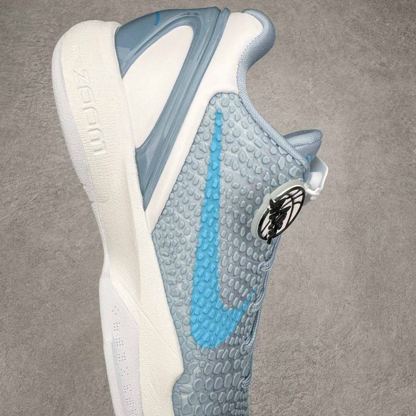 灭世MAX Kobe6  前掌Zoom Turbo 气垫 后掌EVA缓震 低筒 球鞋 籃球鞋 實戰鞋 真碳板 男鞋 波鞋 克拉克北卡蓝 IO3672-400