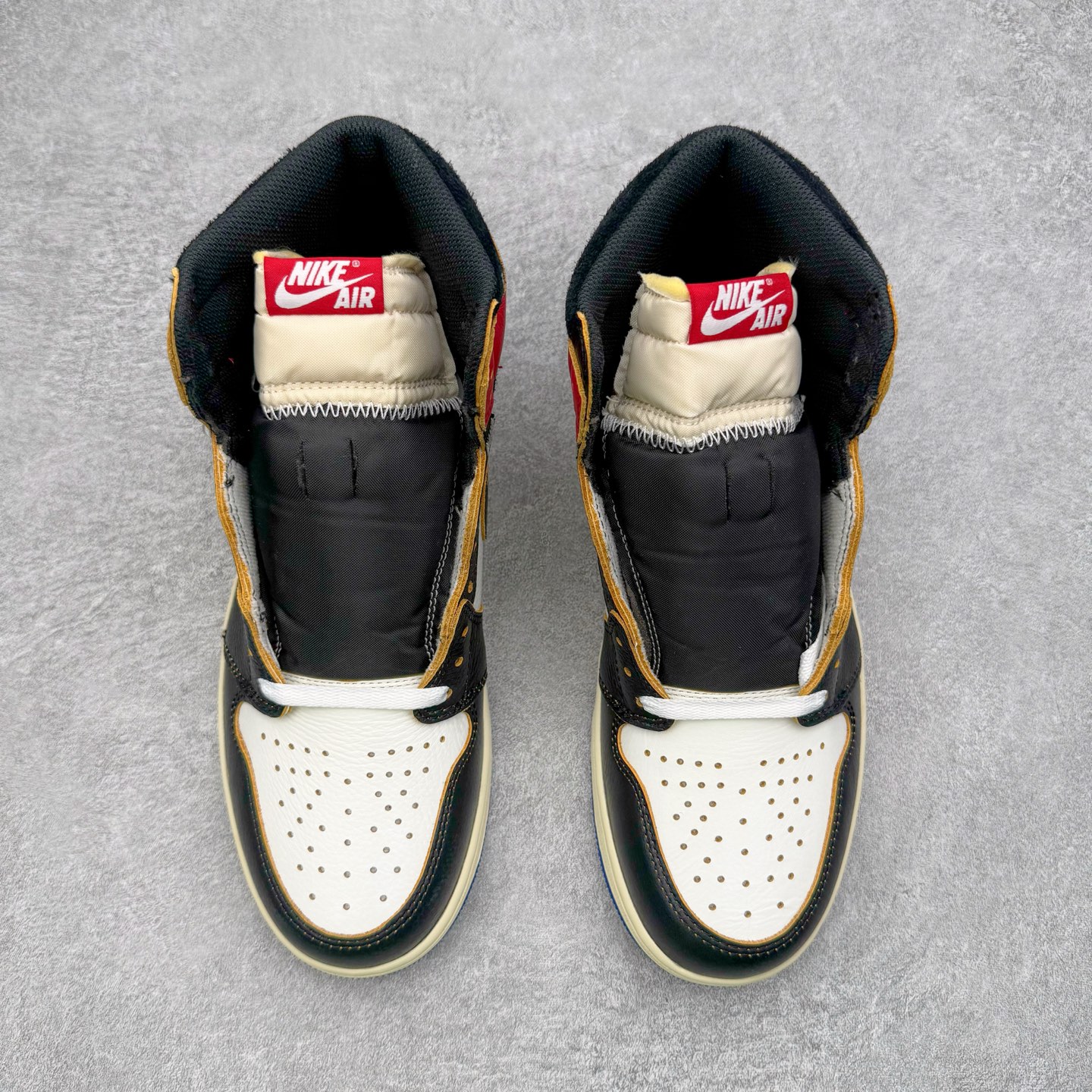 Union LA x Fragment Design x Air Jordan Retro High NRG  AJ1   高筒 球鞋 休閒鞋 板鞋 波鞋 潮鞋 男鞋女鞋 接灰 闪电白蓝红 IO7847-002
