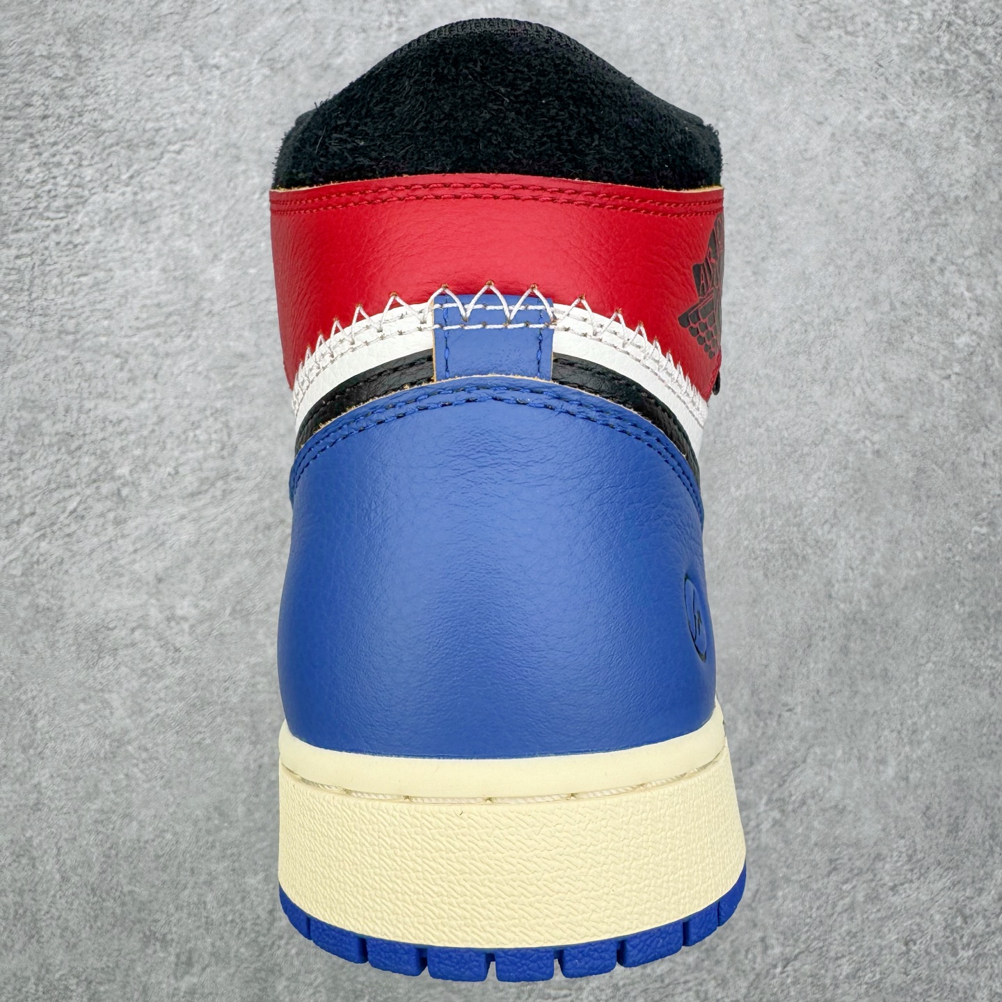 Union LA x Fragment Design x Air Jordan Retro High NRG  AJ1   高筒 球鞋 休閒鞋 板鞋 波鞋 潮鞋 男鞋女鞋 接灰 闪电白蓝红 IO7847-002