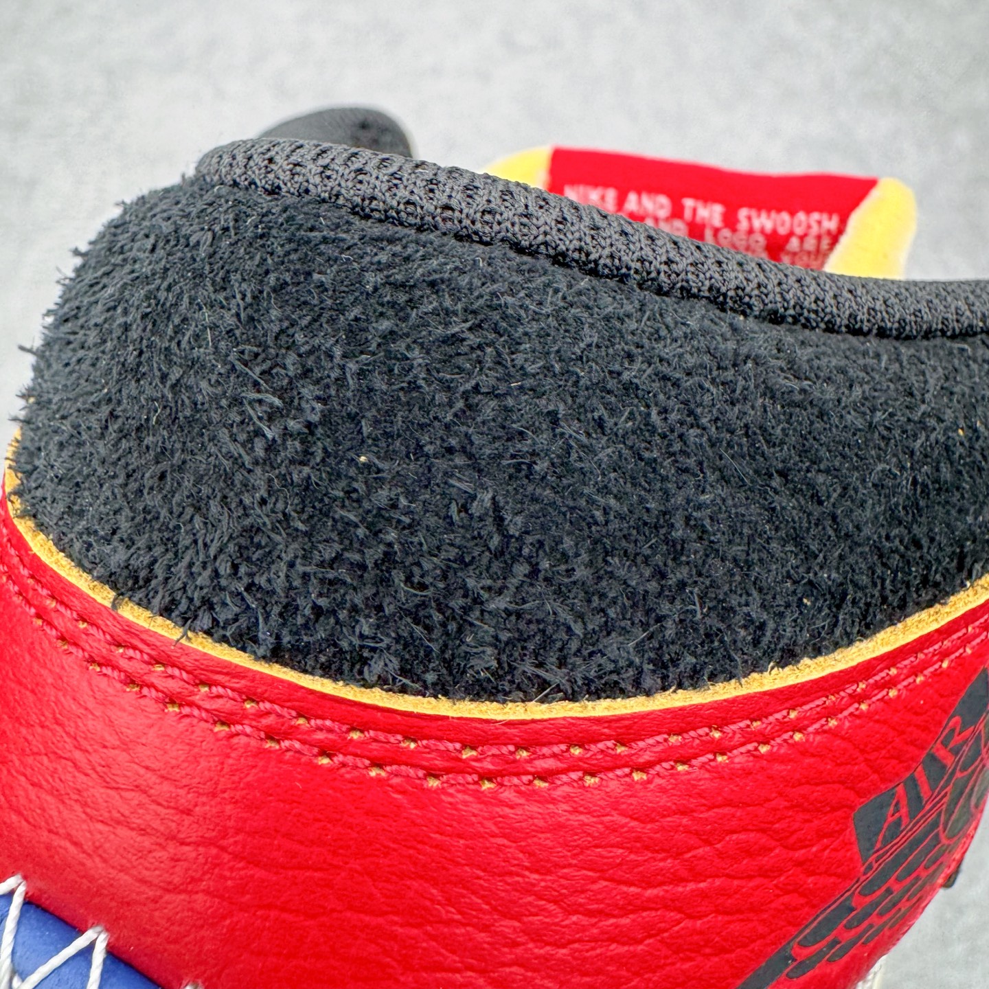 Union LA x Fragment Design x Air Jordan Retro High NRG  AJ1   高筒 球鞋 休閒鞋 板鞋 波鞋 潮鞋 男鞋女鞋 接灰 闪电白蓝红 IO7847-002