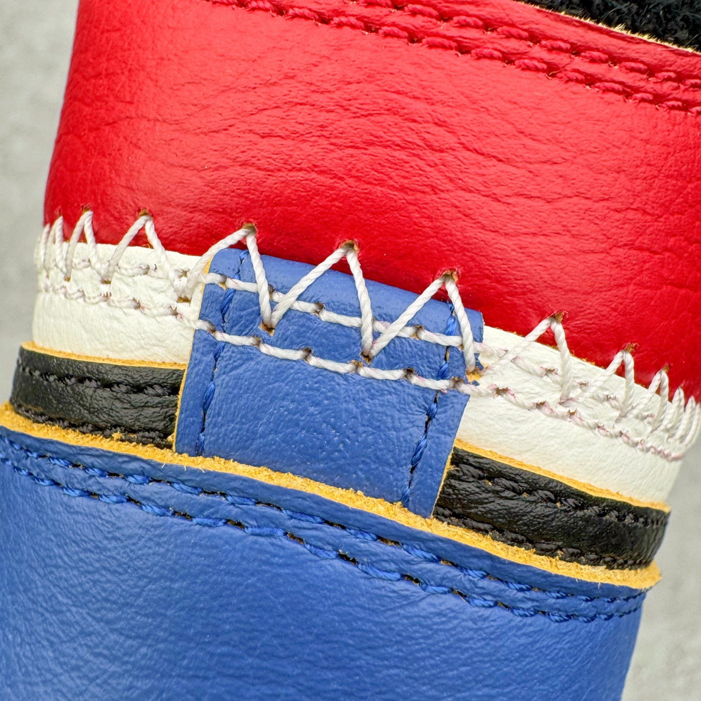 Union LA x Fragment Design x Air Jordan Retro High NRG  AJ1   高筒 球鞋 休閒鞋 板鞋 波鞋 潮鞋 男鞋女鞋 接灰 闪电白蓝红 IO7847-002