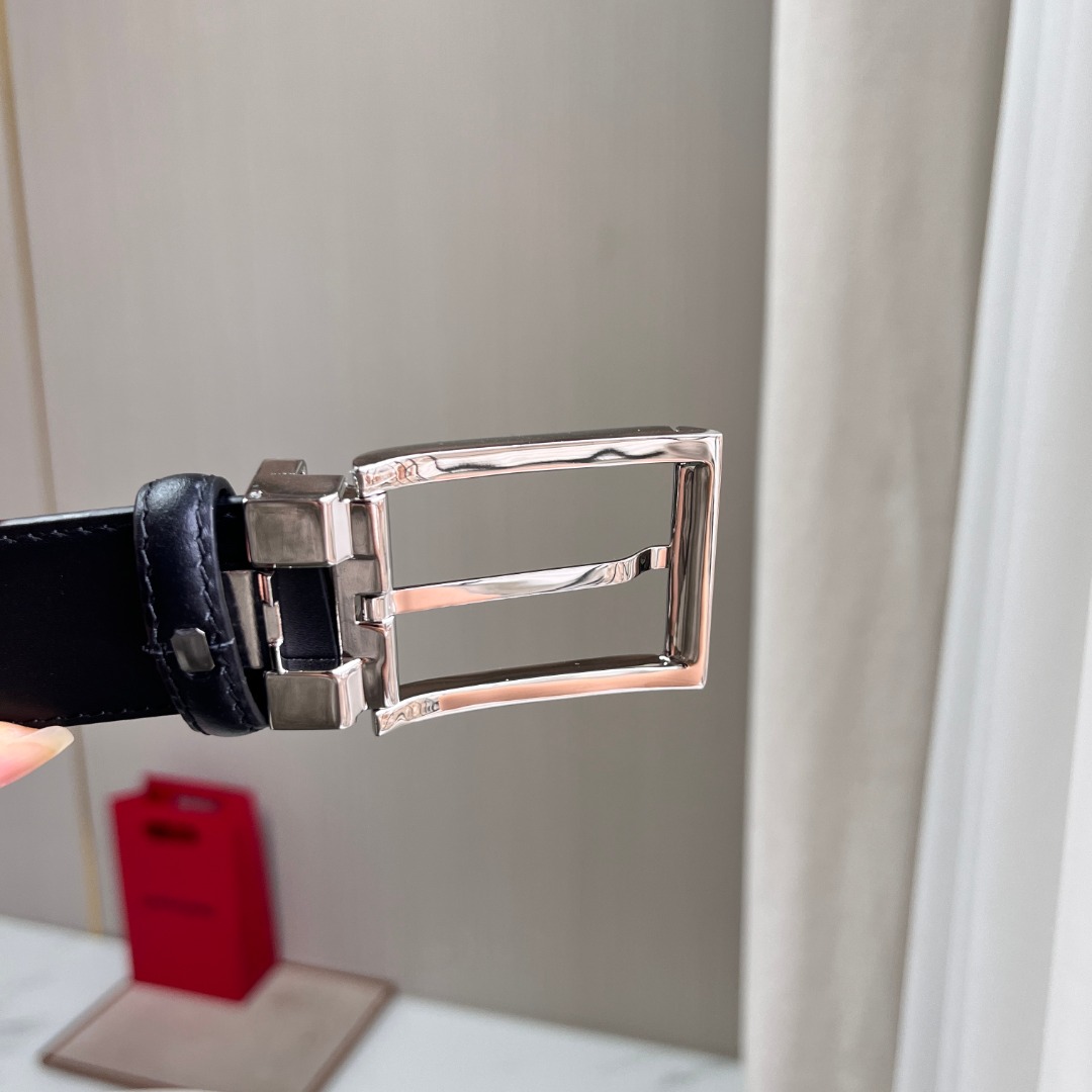 Ferragamo 菲拉格慕 男士 头层皮 皮带 