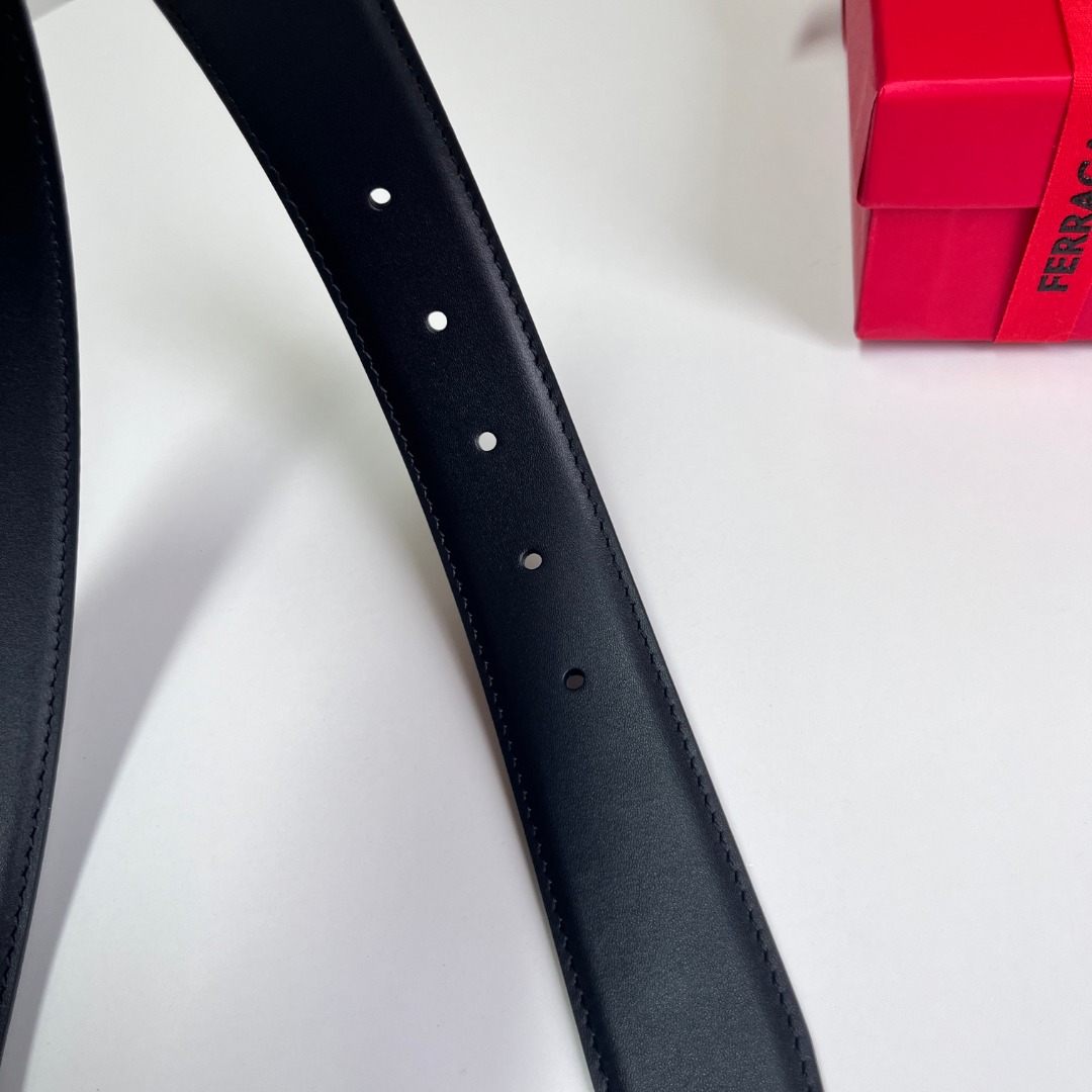 Ferragamo 菲拉格慕 男士 头层皮 皮带 