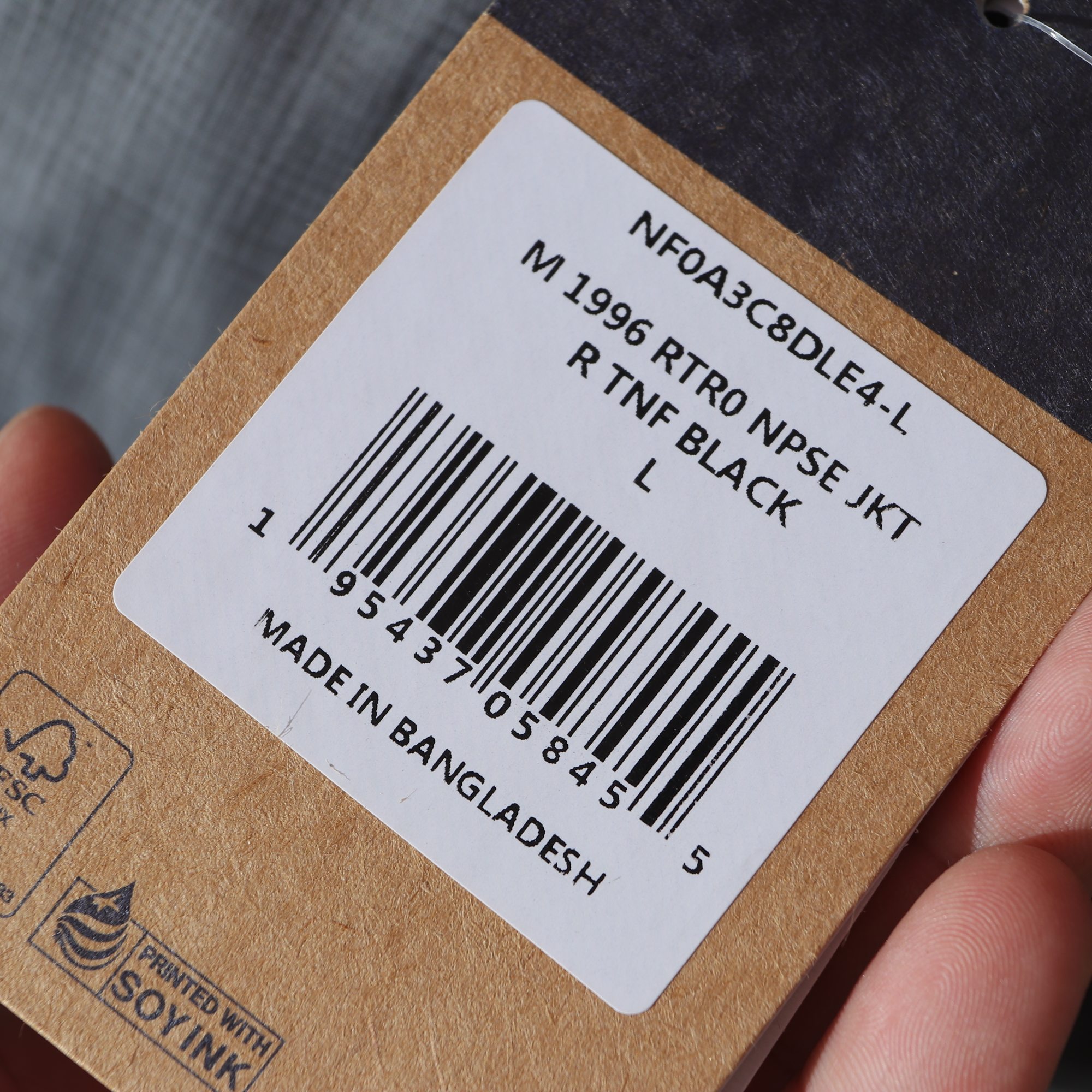 升级版 The North Face 1996  防水 防風 保暖長袖 外套 風摟 男款 女款 700羽绒 拉丝灰