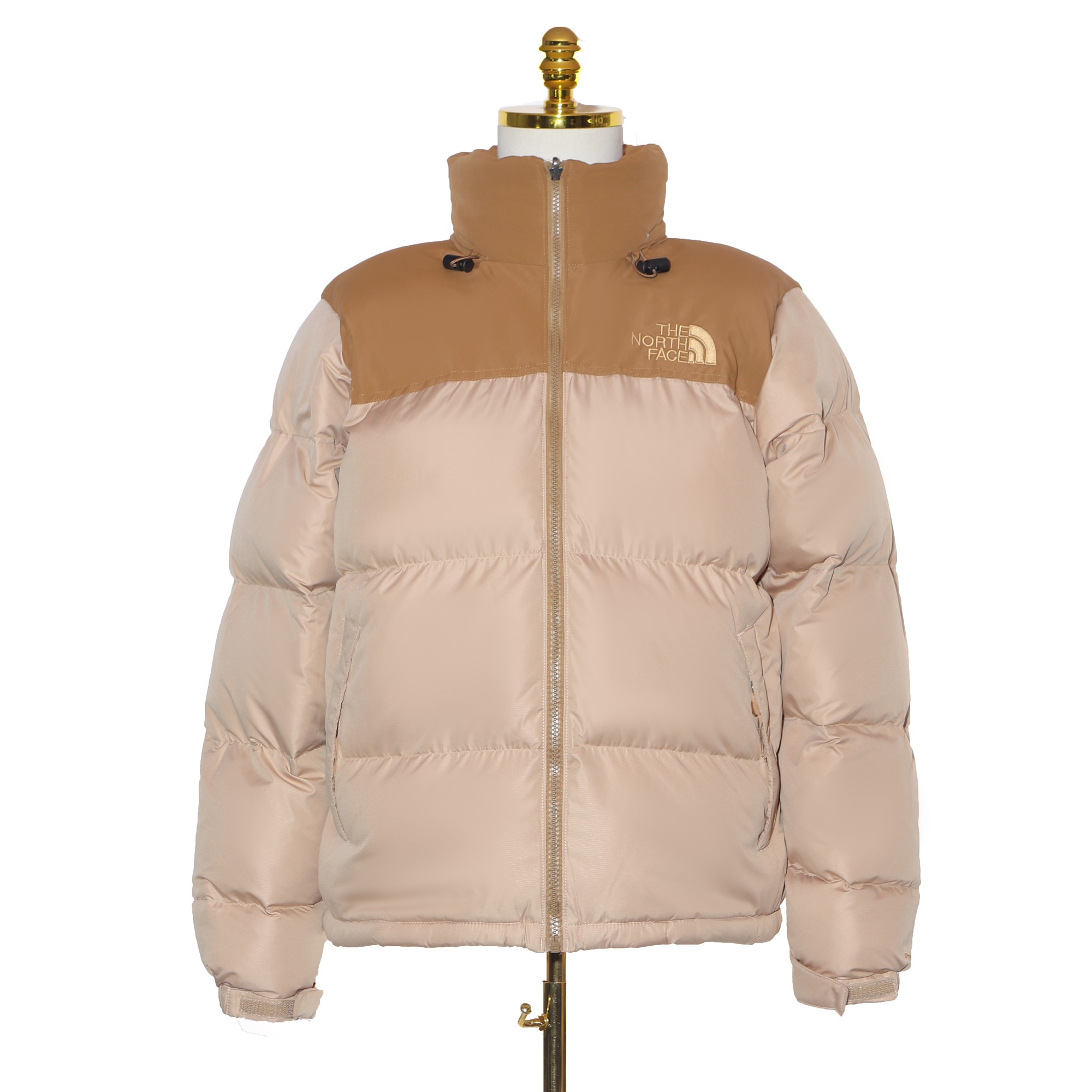 升级版 The North Face 1996  防水 防風 保暖長袖 外套 風摟 男款 女款600羽绒 奶茶棕