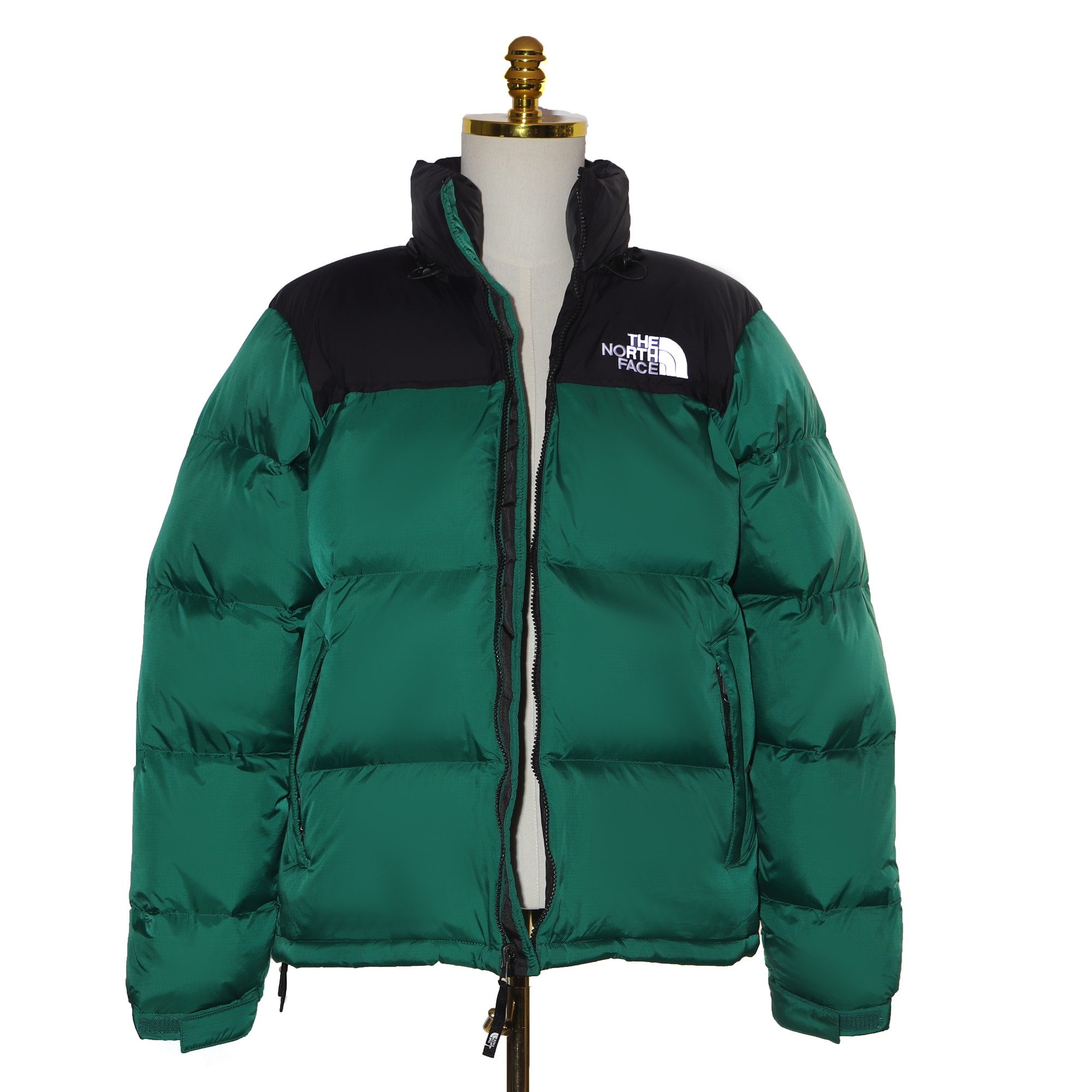 升级版 The North Face 1996  防水 防風 保暖長袖 外套 風摟 男款 女款 700羽绒 翠绿