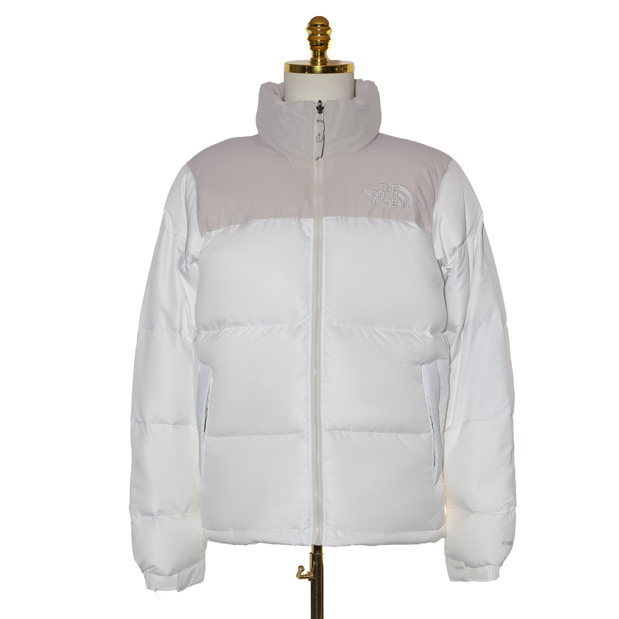 升级版 The North Face 1996  防水 防風 保暖長袖 外套 風摟 男款 女款 700羽绒 灰白