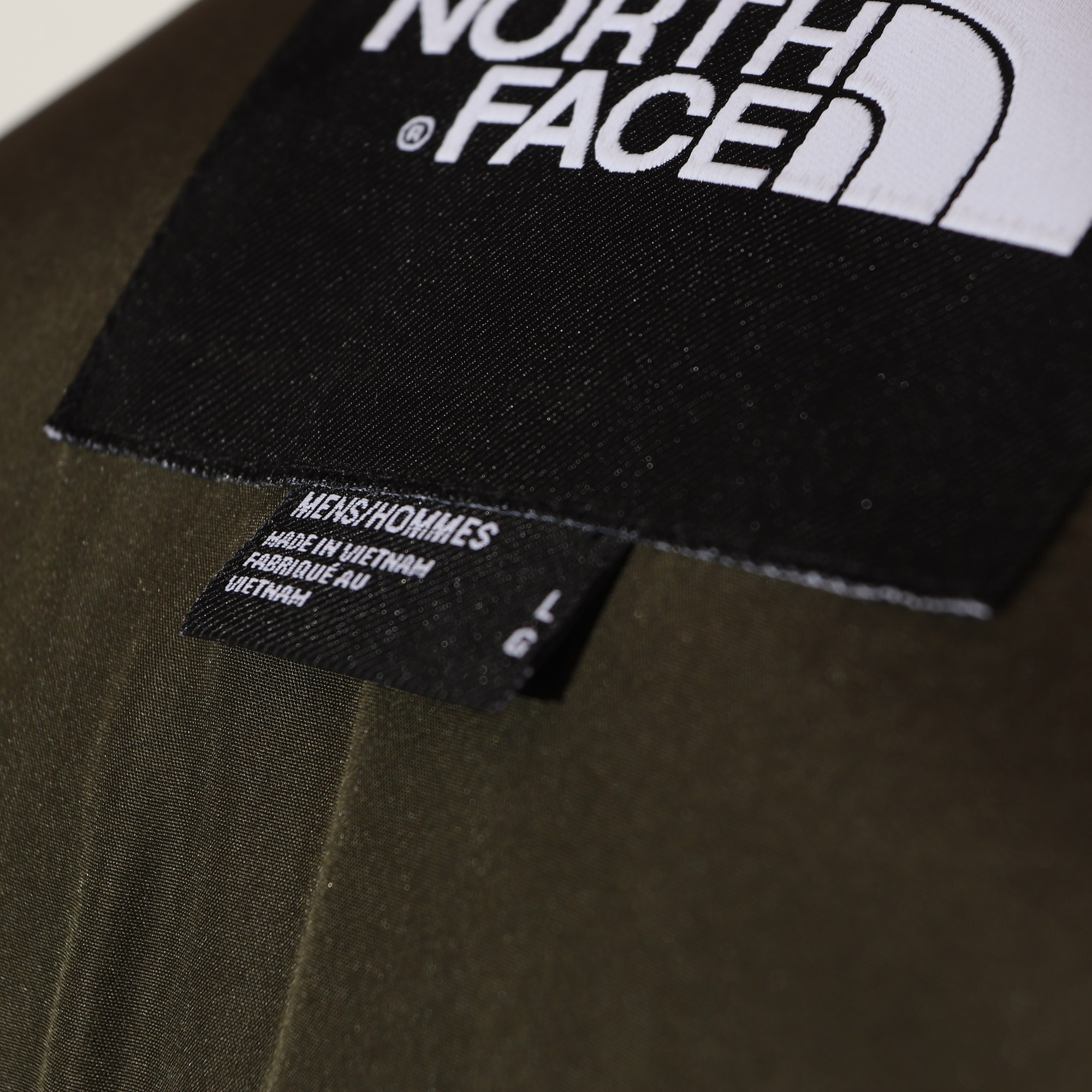 升级版 The North Face 1996  防水 防風 保暖長袖 外套 風摟 男款 女款 600羽绒 灰绿