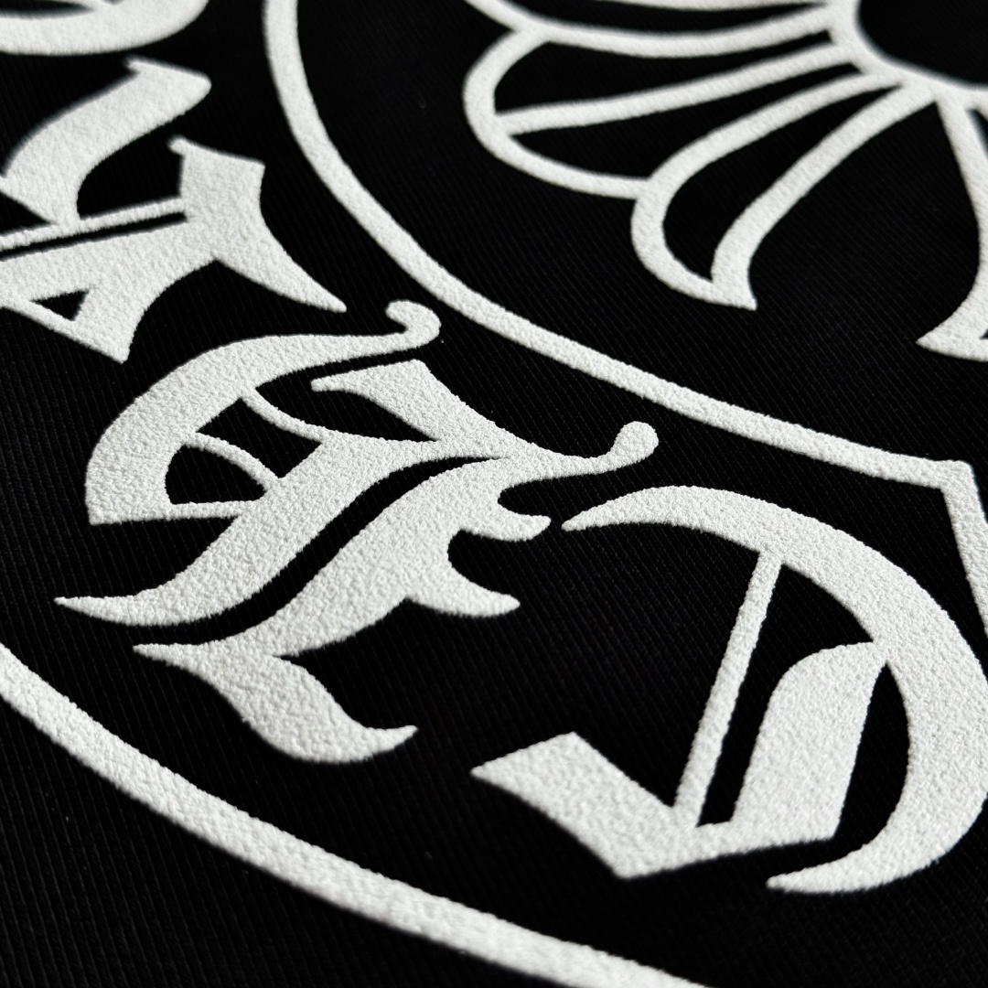 Chrome Hearts 克罗心 经典 印花 拉链卫衣 外套 长袖 男女同款 黑色 彩色花臂 马蹄  A5  