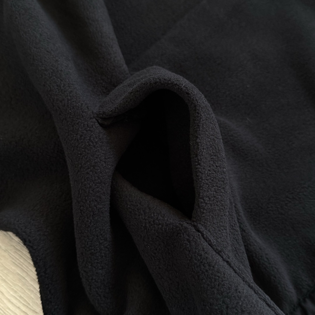 925纯银 Chrome Hearts 克罗心 经典 刺绣 半拉链卫衣 外套 长袖 男女同款  马蹄摇粒绒  黑色B0 CH-20232082