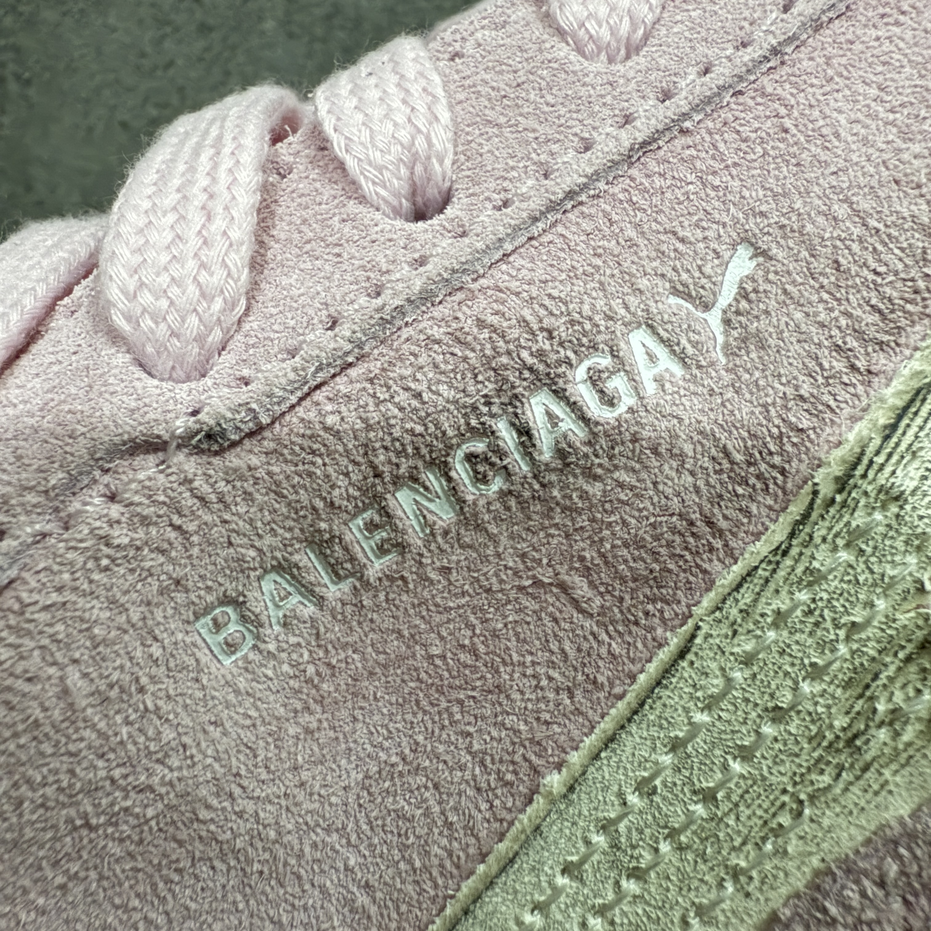 Balenciaga The Open Product x Puma Speedcat  低筒 做旧 系带 二层绒面皮防滑耐磨 低筒 舒适时尚 赛车 跑步鞋 休闲鞋 波鞋  粉色406519 07
