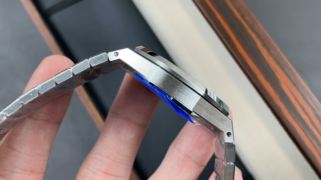 APS AUDEMARS PIGUET爱彼 皇家橡树 自动机械机芯 50米 防水 男表 瑞表  精钢表带 AP1550 黑盘