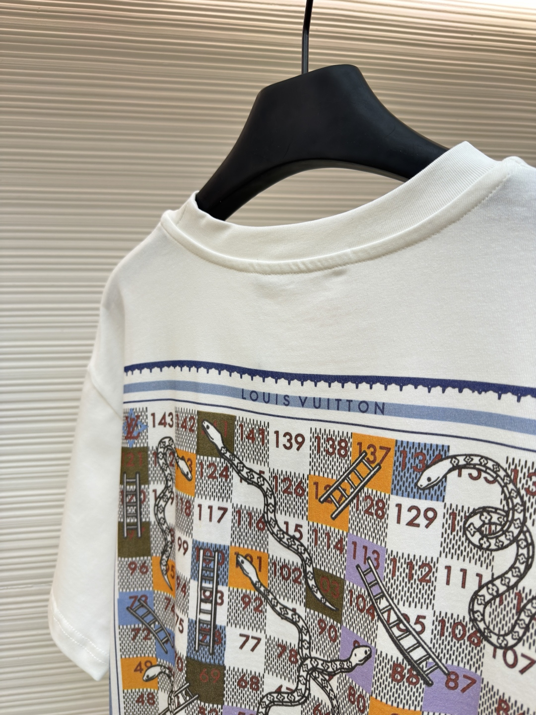 LOUIS VUITTON 路易威登 LV 圆领 印花 短袖T恤 A5白色 1AJUD5