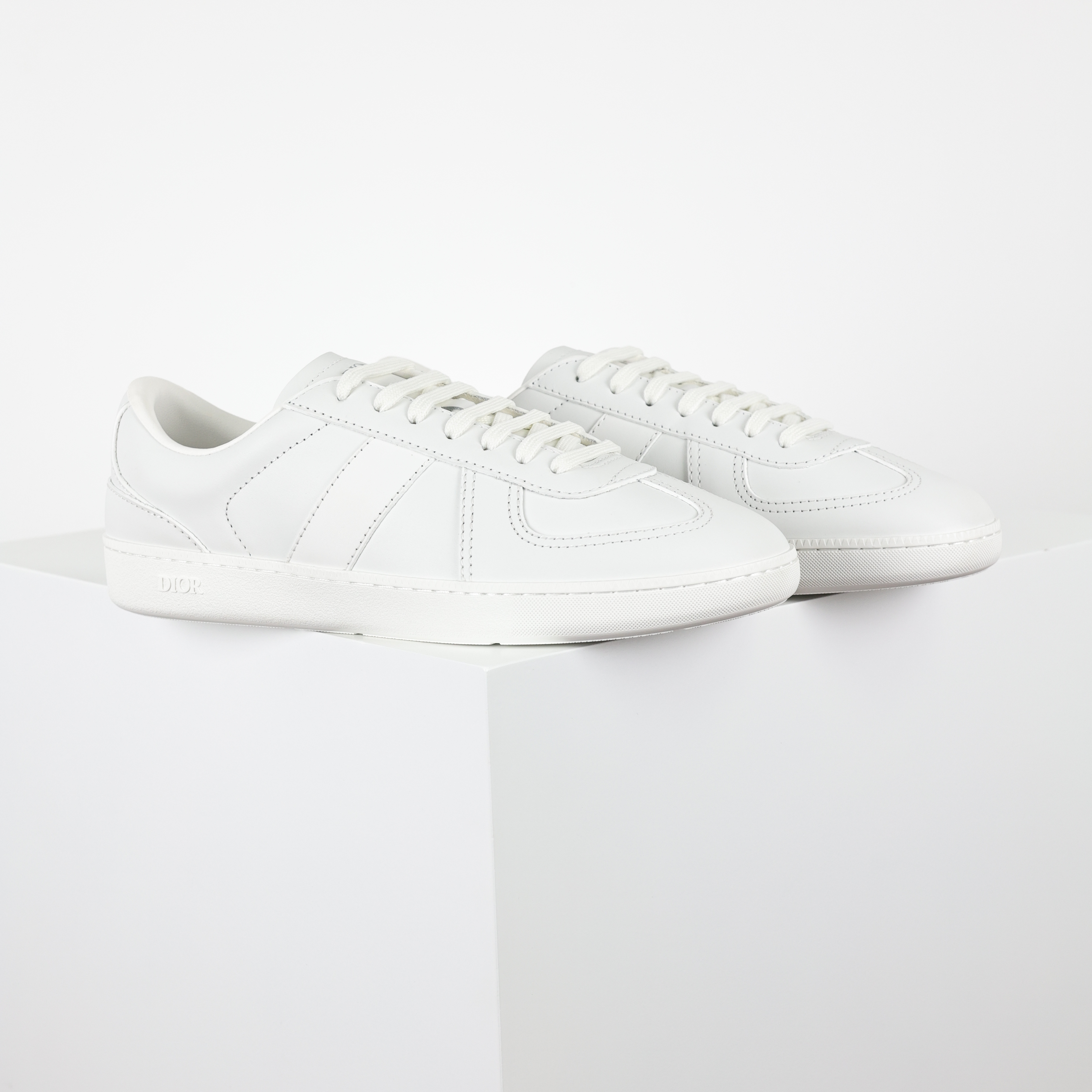 Dior 迪奥 B01 低筒 牛皮 休闲鞋 帆布鞋 运动鞋 板鞋 男鞋 女鞋 德训 白色 3SN328ZQR_H000