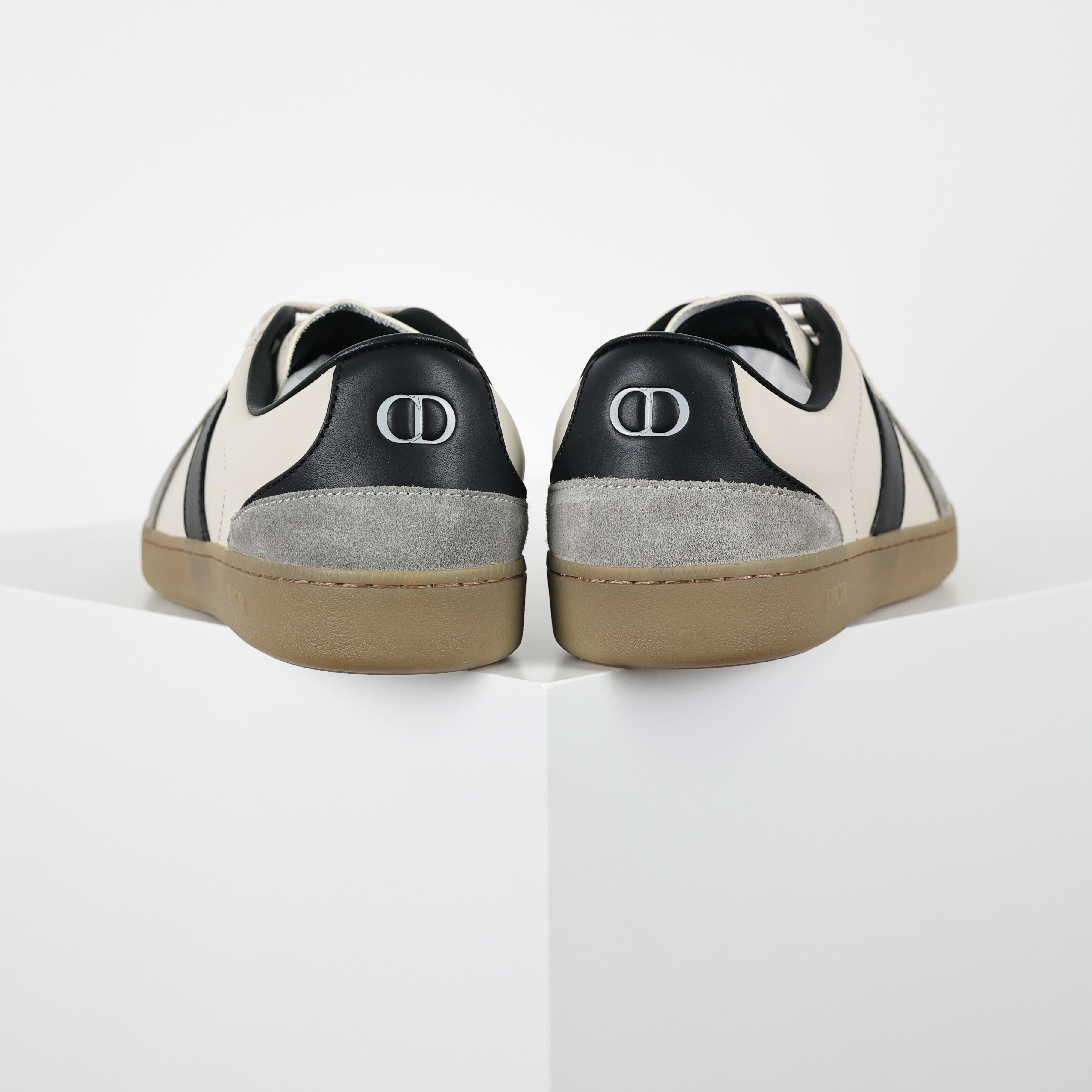 Dior 迪奥 B01 低筒 牛皮 休闲鞋 帆布鞋 运动鞋 板鞋 男鞋 女鞋 德训C0 灰色 3SN328ZRH_H069