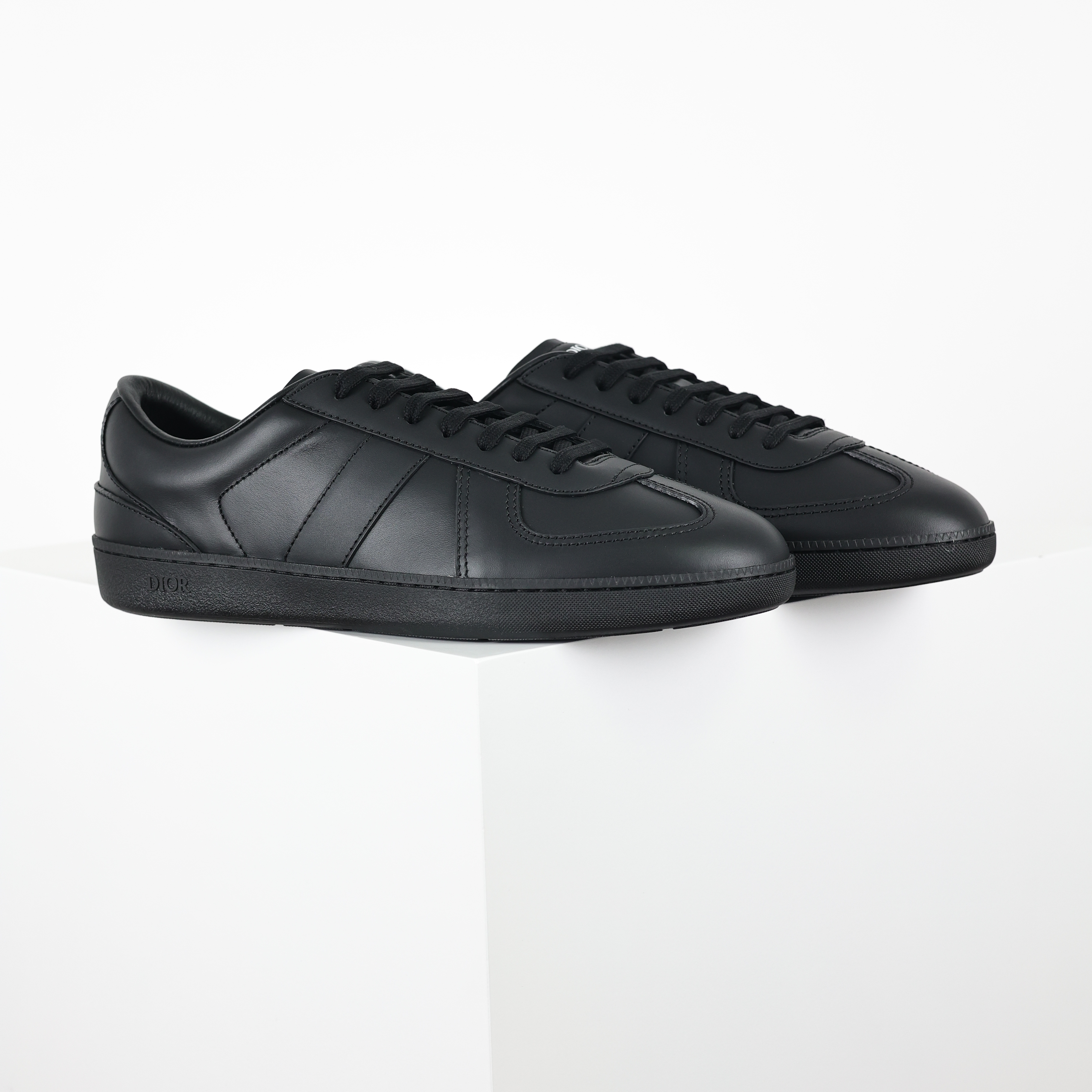 Dior 迪奥 B01 低筒 牛皮 休闲鞋 帆布鞋 运动鞋 板鞋 男鞋 女鞋 德训C0 黑色 3SN328ZQR_H900