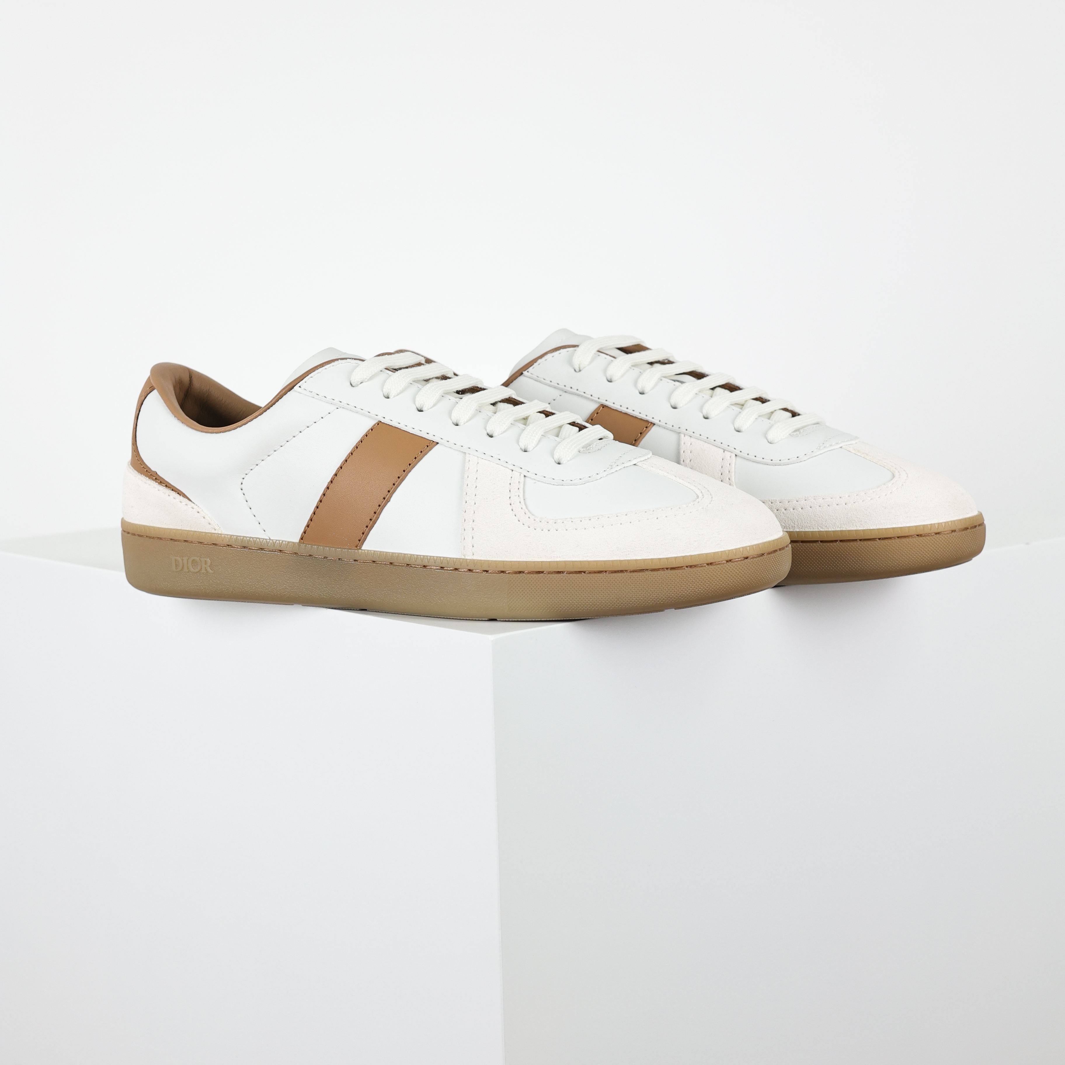 Dior 迪奥 B01 低筒 牛皮 休闲鞋 帆布鞋 运动鞋 板鞋 男鞋 女鞋 德训C0 白粽 3SN328ZRH_H076