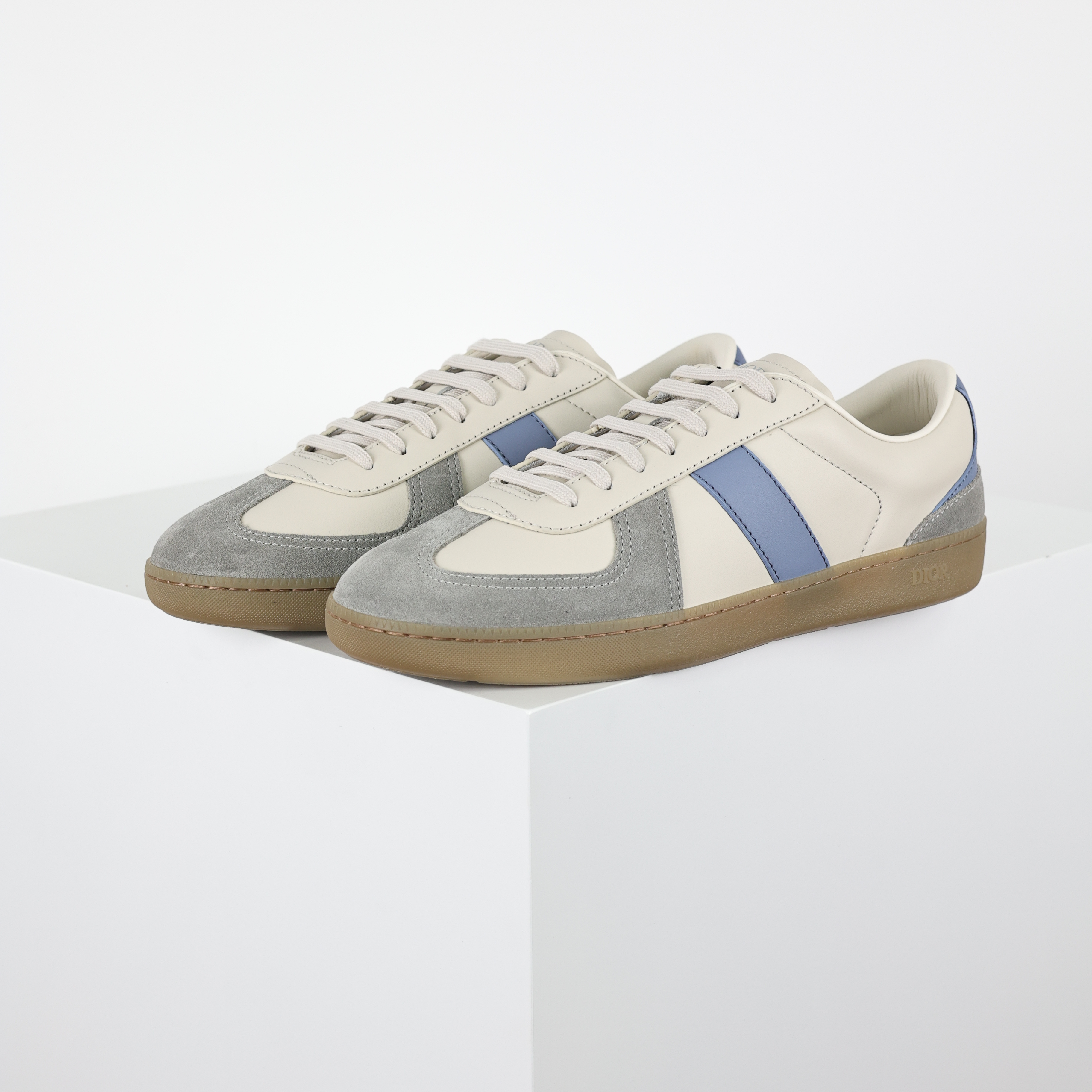 Dior 迪奥 B01 低筒 牛皮 休闲鞋 帆布鞋 运动鞋 板鞋 男鞋 女鞋 德训C0 白蓝 3SN328ZRH_H009