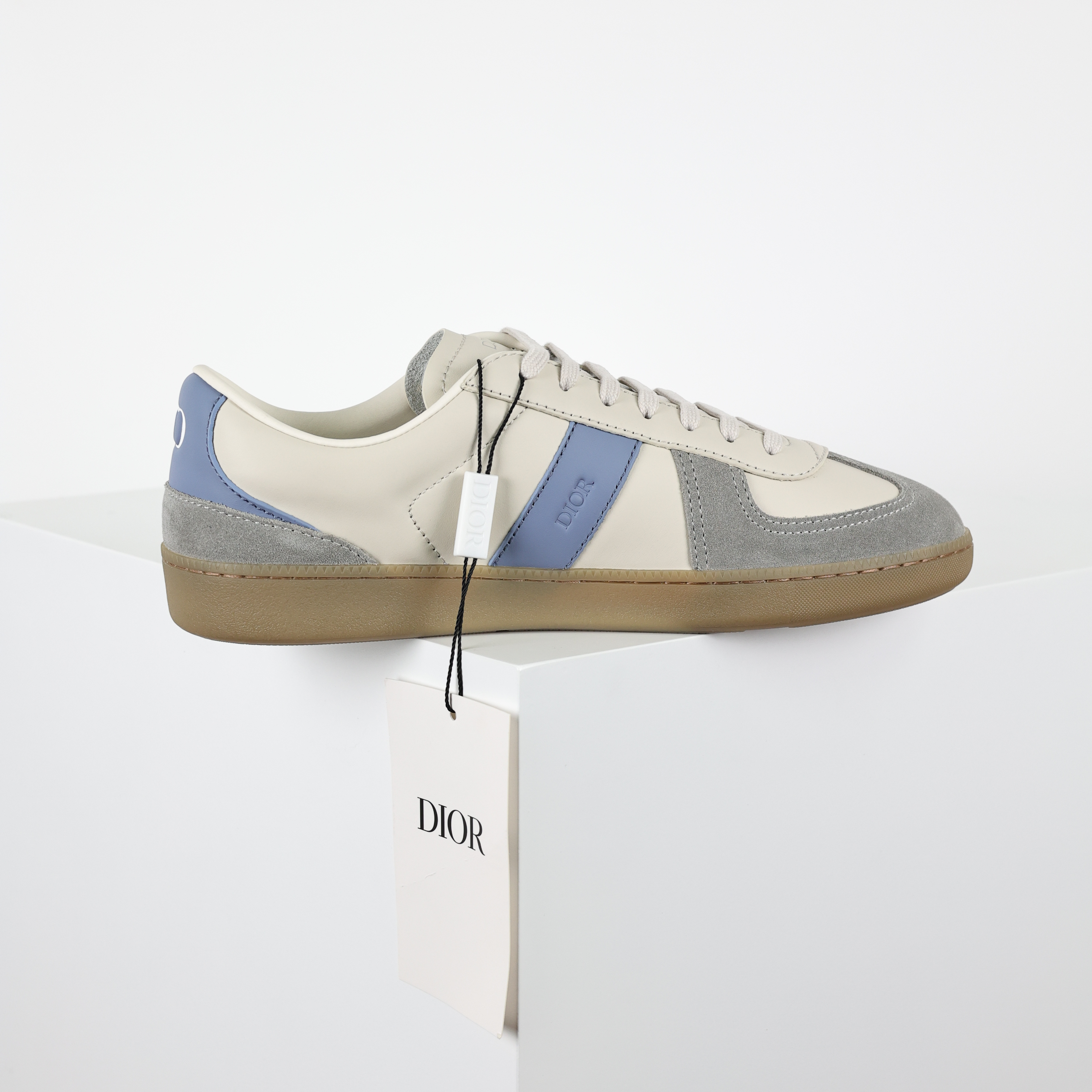 Dior 迪奥 B01 低筒 牛皮 休闲鞋 帆布鞋 运动鞋 板鞋 男鞋 女鞋 德训C0 白蓝 3SN328ZRH_H009