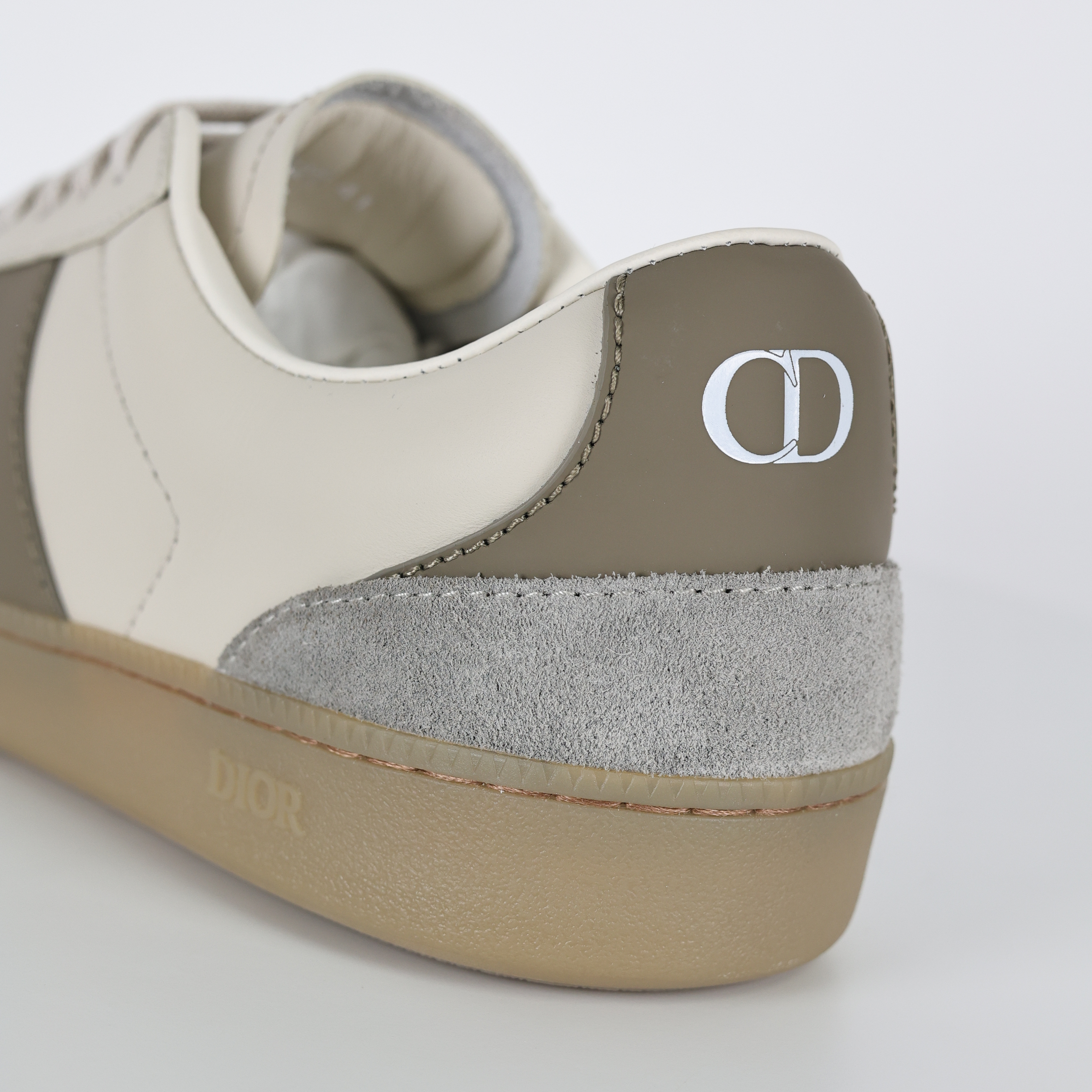 Dior 迪奥 B01 低筒 牛皮 休闲鞋 帆布鞋 运动鞋 板鞋 男鞋 女鞋 德训C0 白灰棕 3SN328ZRH_H008