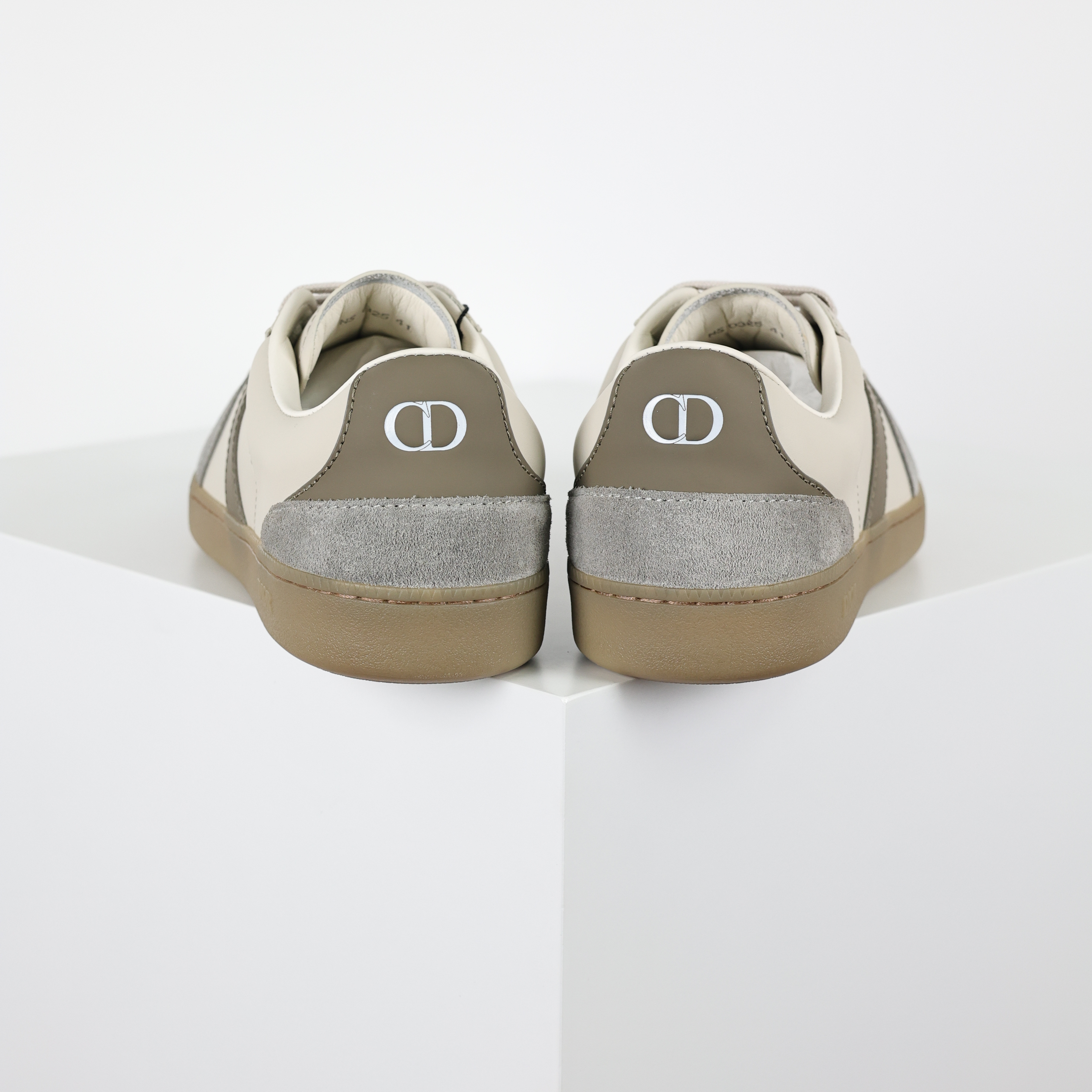 Dior 迪奥 B01 低筒 牛皮 休闲鞋 帆布鞋 运动鞋 板鞋 男鞋 女鞋 德训C0 白灰棕 3SN328ZRH_H008