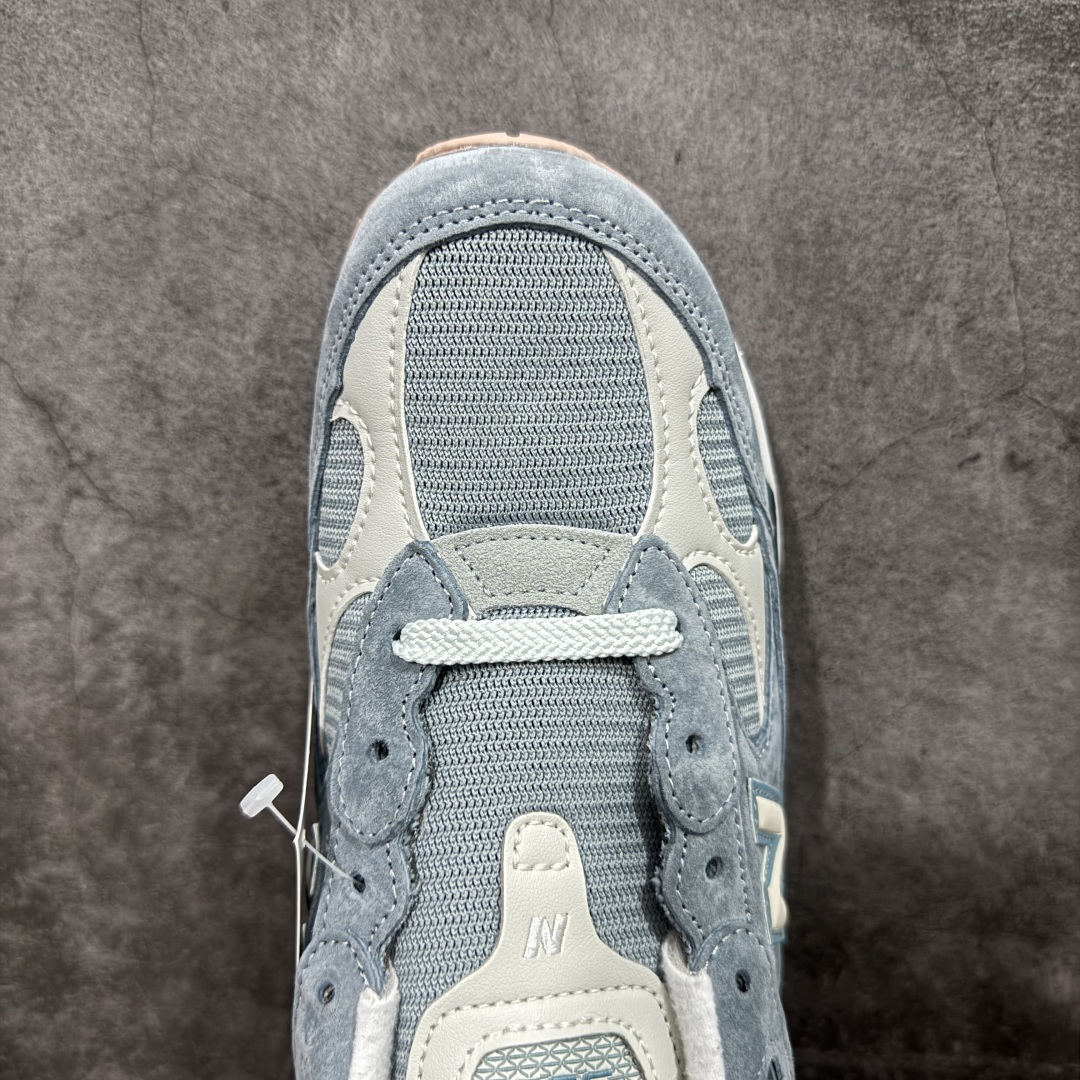 新版  Kith New Balance 992 低筒 复古跑鞋 休闲鞋 运动鞋 男鞋 女鞋 天蓝  U992KT