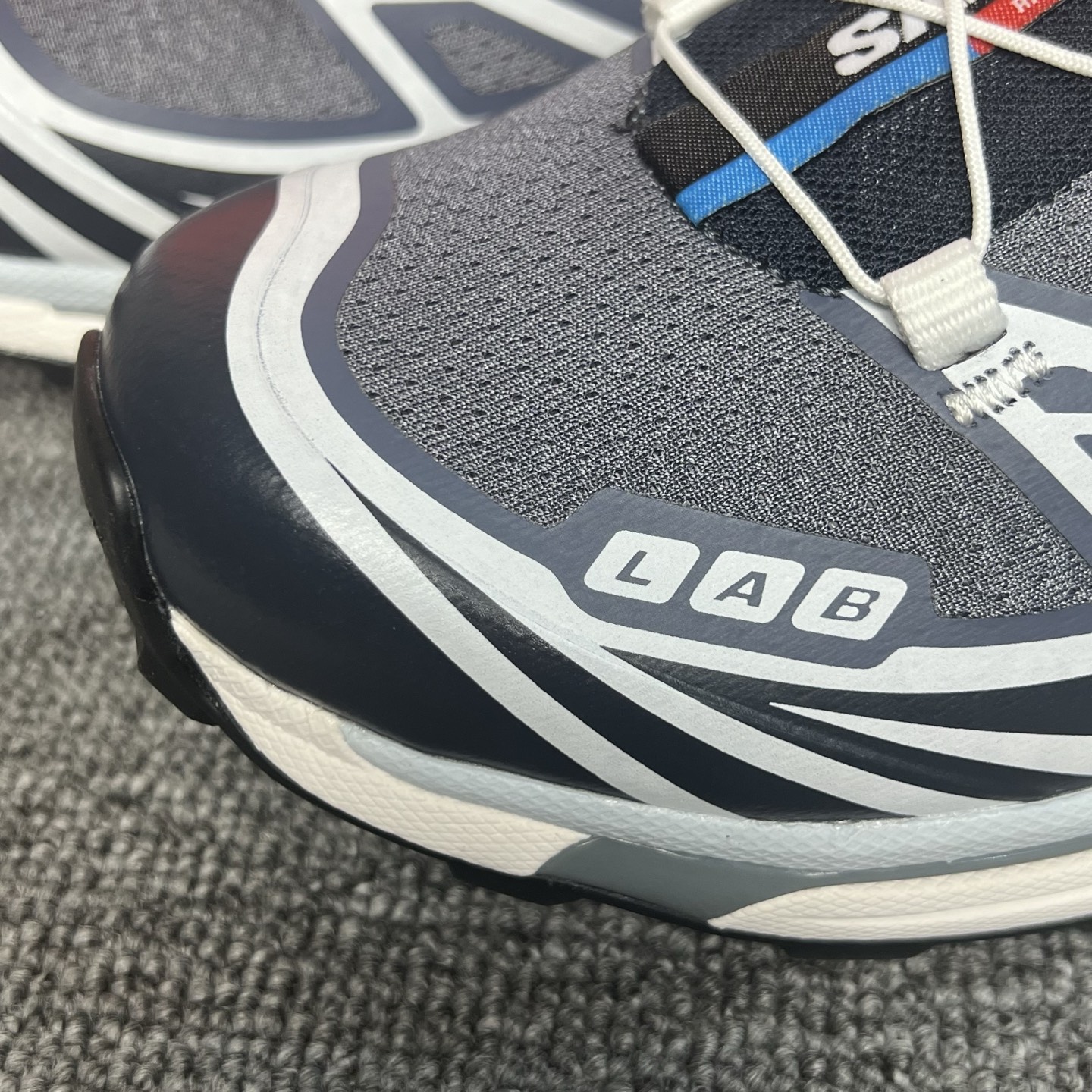 SALOMON XT-6  萨洛蒙  低筒 减震防滑 户外 跑步鞋 运动鞋 登山 男鞋 女鞋  波鞋 （版型偏小一码）黑灰蓝 478640