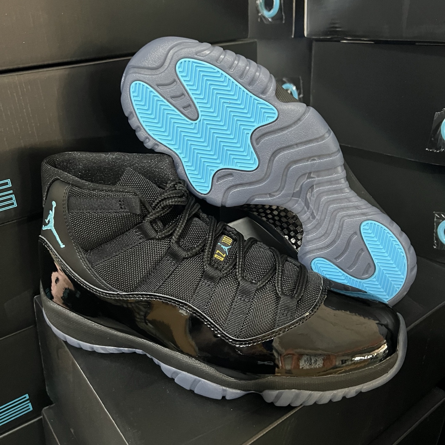 Jordan Air Jordan 11 Retro gamma blue 高筒 碳板 全掌气垫 篮球鞋 球鞋 男鞋 休闲鞋 2025复刻 伽马蓝 CT8015-047