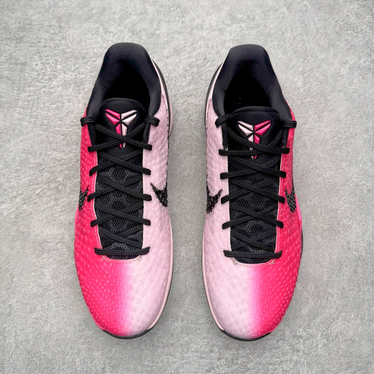 S2 Kobe6  前掌Zoom Turbo 气垫 后掌EVA缓震 低筒 球鞋 籃球鞋 實戰鞋 真碳板 男鞋 波鞋 粉红鸳鸯 IQ9317-001