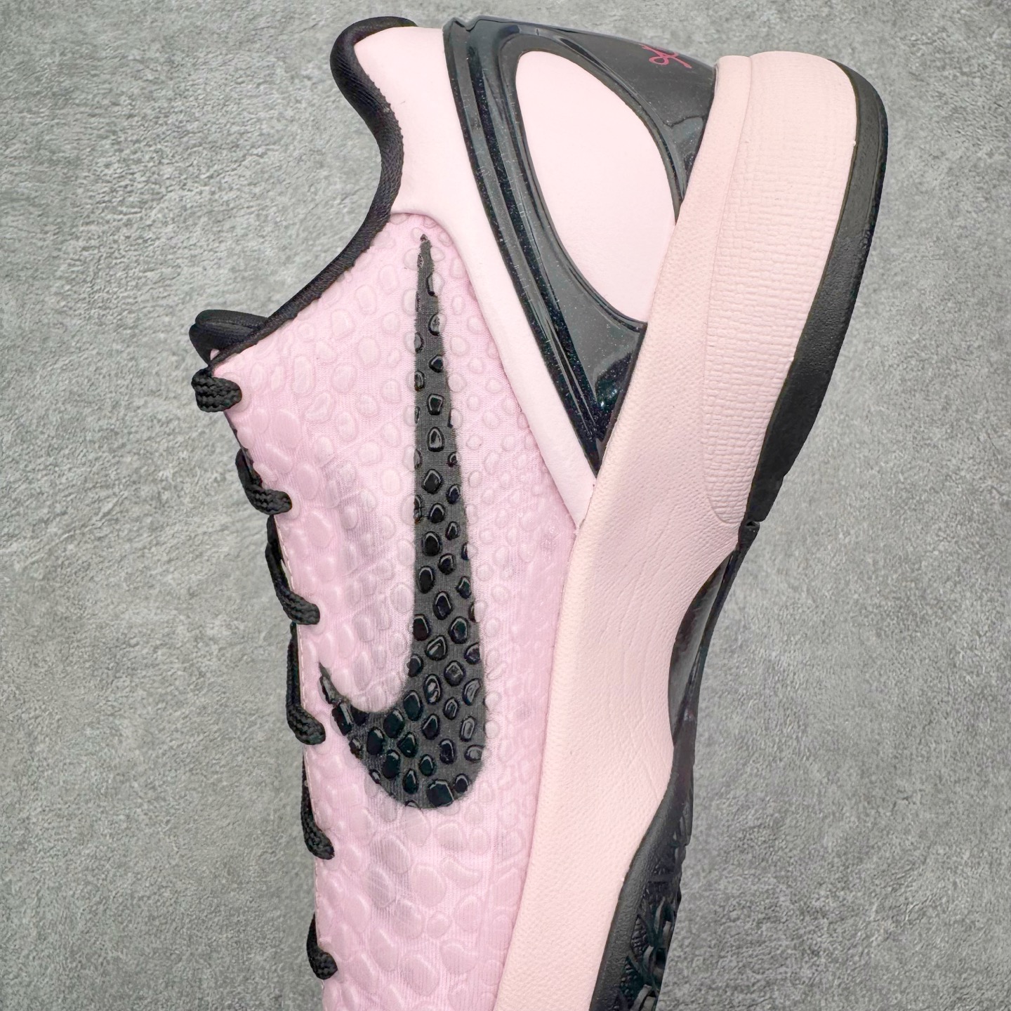 S2 Kobe6  前掌Zoom Turbo 气垫 后掌EVA缓震 低筒 球鞋 籃球鞋 實戰鞋 真碳板 男鞋 波鞋 粉红鸳鸯 IQ9317-001