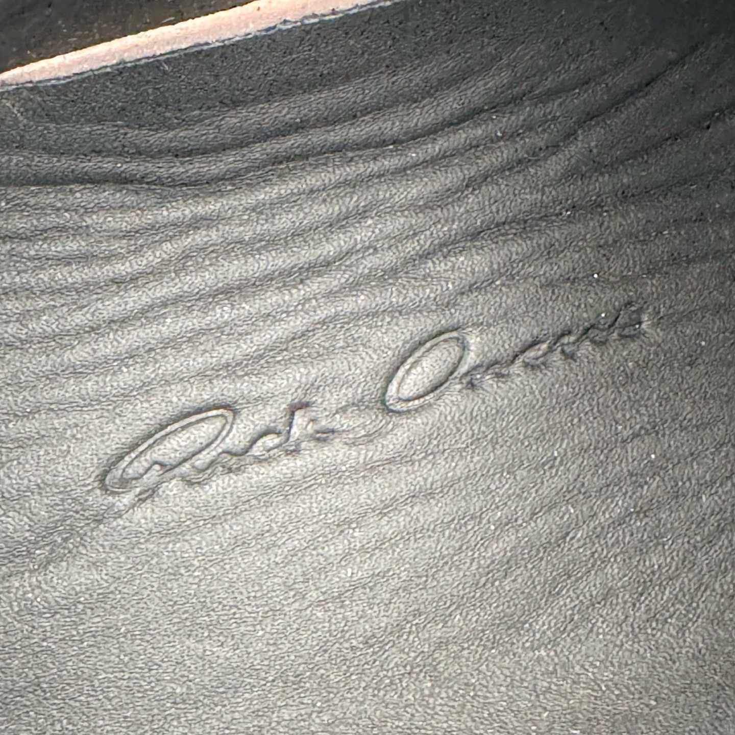  RICK OWENS DRKSHDW RO 圆头 低筒  板鞋 休闲鞋 波鞋 男鞋 女鞋  牛皮五孔 黑色 RU02E1893LCOW2-09ALL