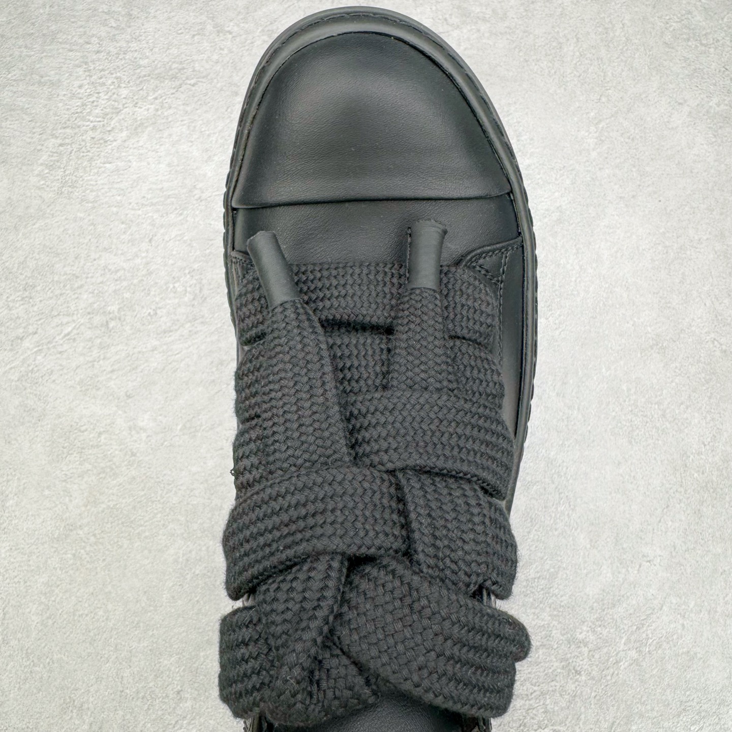  RICK OWENS DRKSHDW RO 圆头 低筒  板鞋 休闲鞋 波鞋 男鞋 女鞋  牛皮五孔 黑色 RU02E1893LCOW2-09ALL