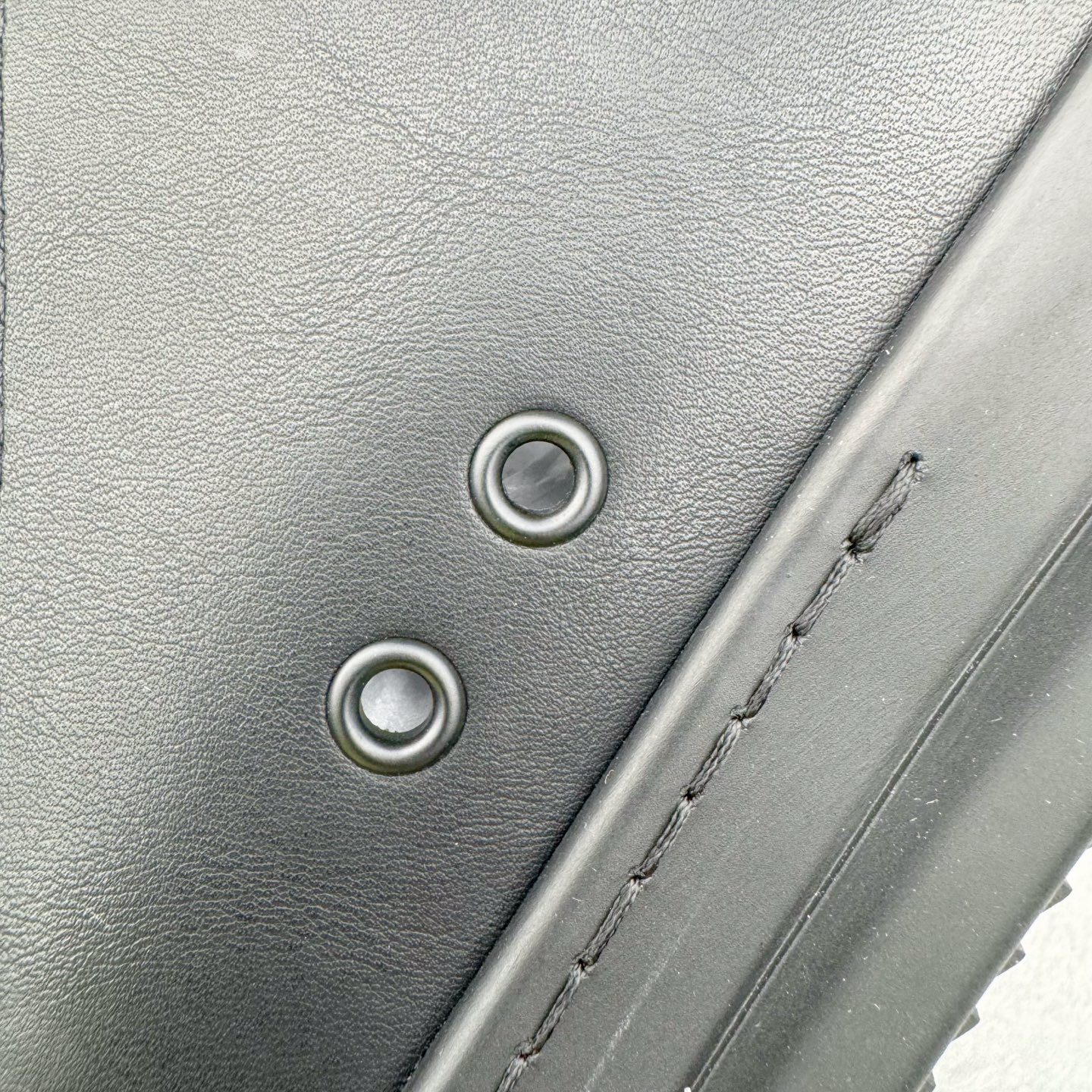  RICK OWENS DRKSHDW RO 圆头 低筒  板鞋 休闲鞋 波鞋 男鞋 女鞋  牛皮五孔 黑色 RU02E1893LCOW2-09ALL