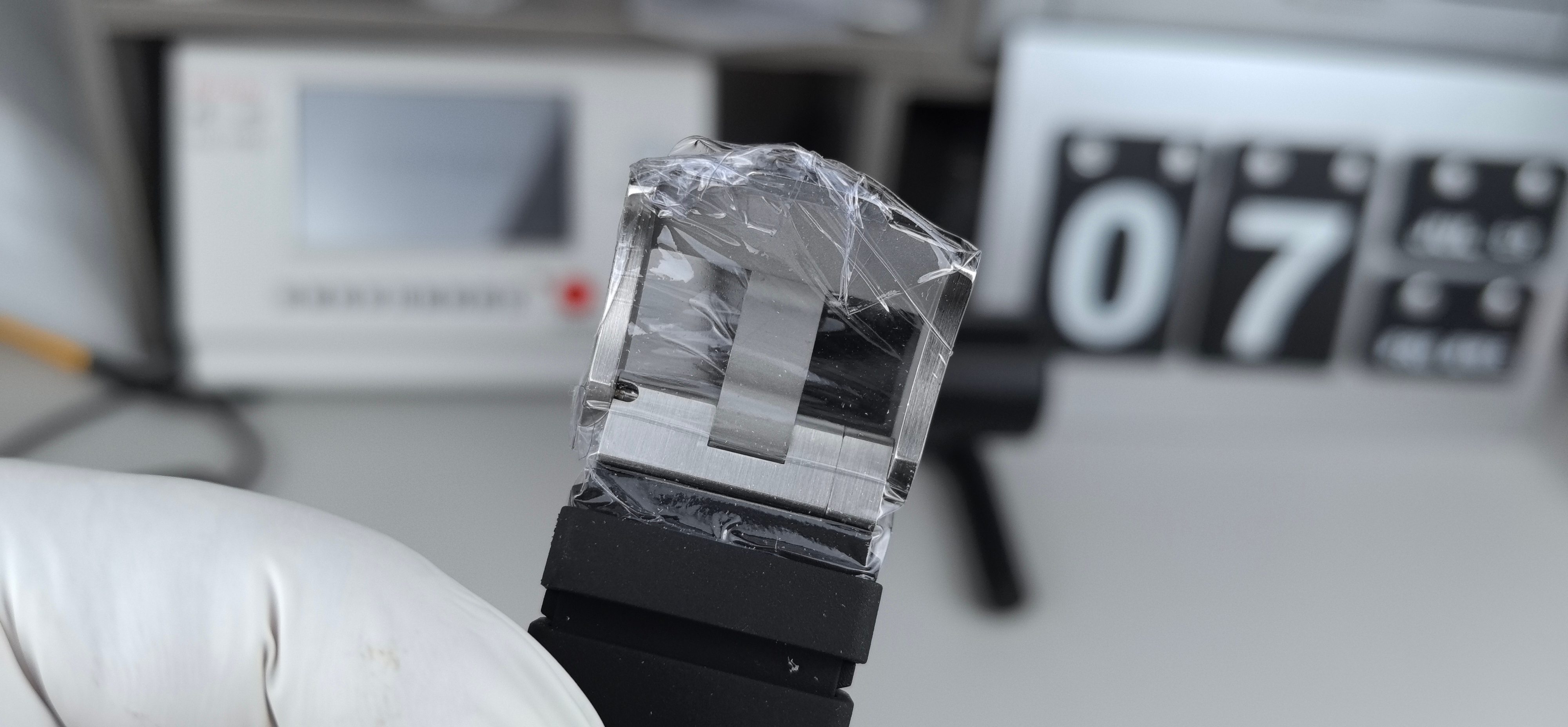 APS AUDEMARS PIGUET AP 爱彼 皇家橡树离岸型 自动机械机芯  100米防水 男表 瑞表  精钢表带 三眼计时 黑色 黑陶钢 26420SO OO A002CA 01