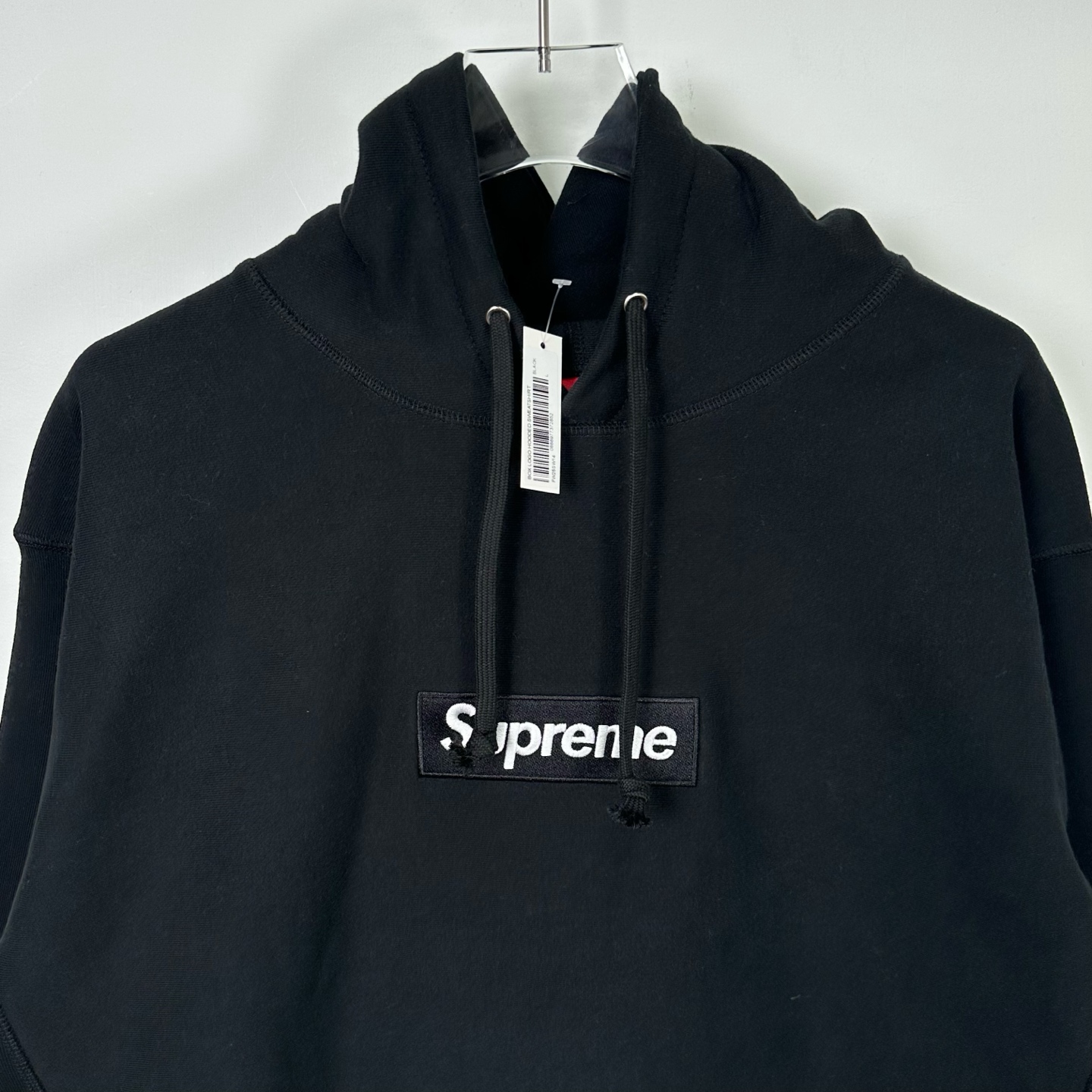 Supreme FW25 WEEK15 Box Logo Hooded Sweatshirt 刺绣标志 logo 袋鼠口 连帽 加绒 卫衣 男女同款 黑色 SUP-FW25-094