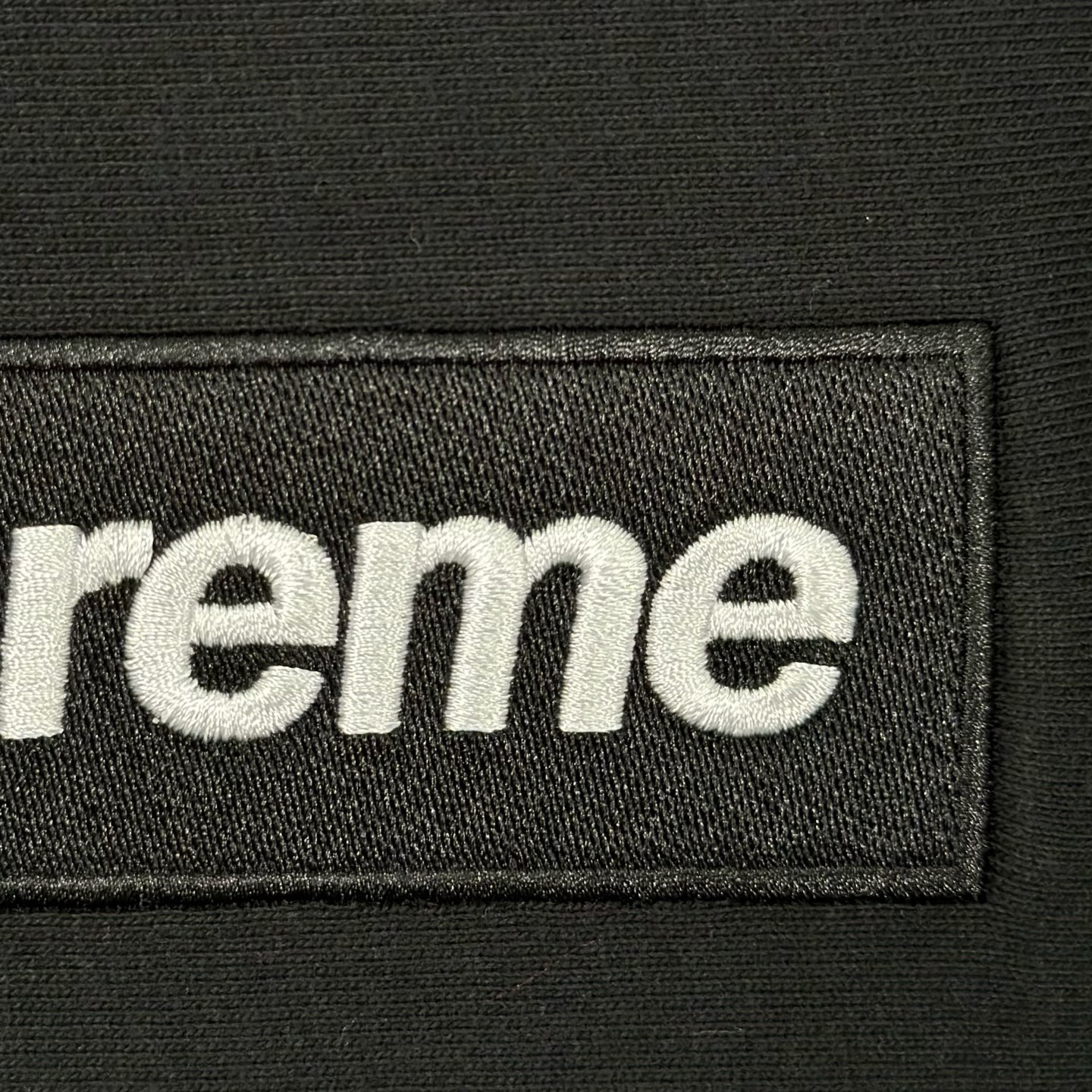 Supreme FW25 WEEK15 Box Logo Hooded Sweatshirt 刺绣标志 logo 袋鼠口 连帽 加绒 卫衣 男女同款 黑色 SUP-FW25-094