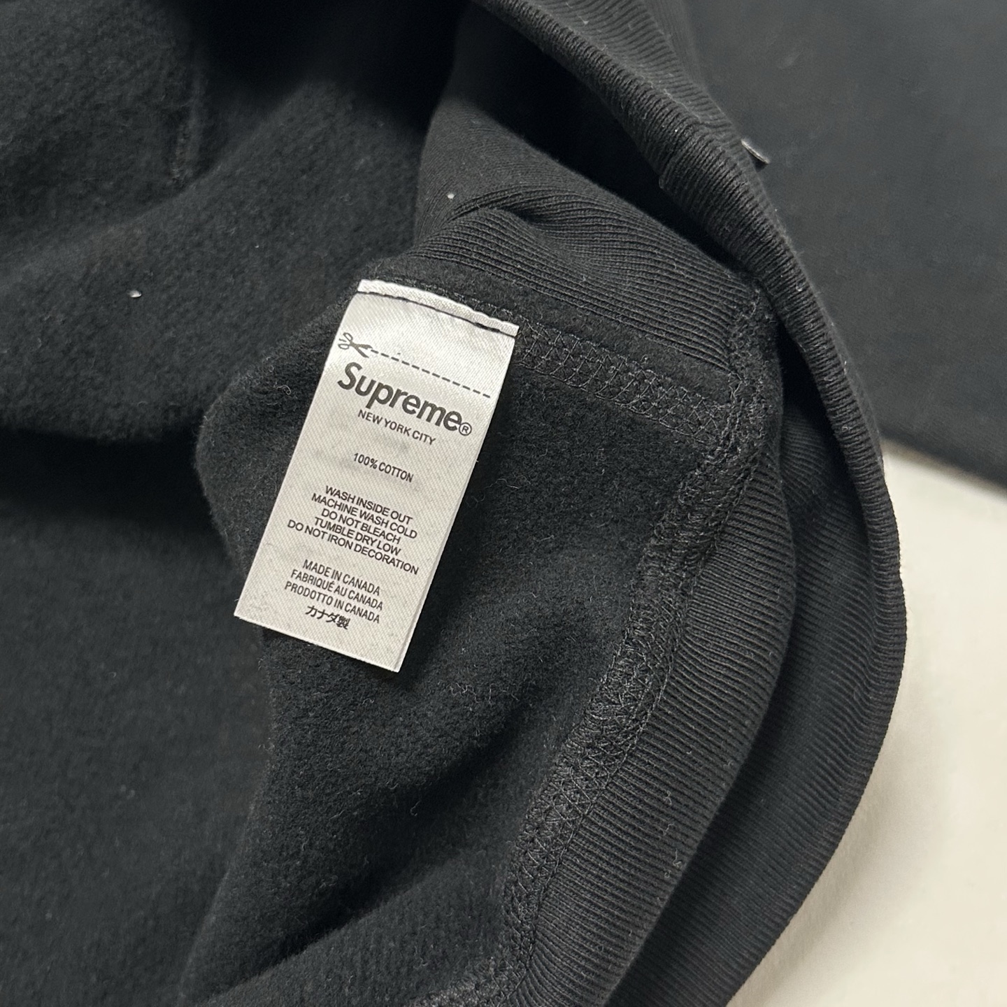 Supreme FW25 WEEK15 Box Logo Hooded Sweatshirt 刺绣标志 logo 袋鼠口 连帽 加绒 卫衣 男女同款 黑色 SUP-FW25-094