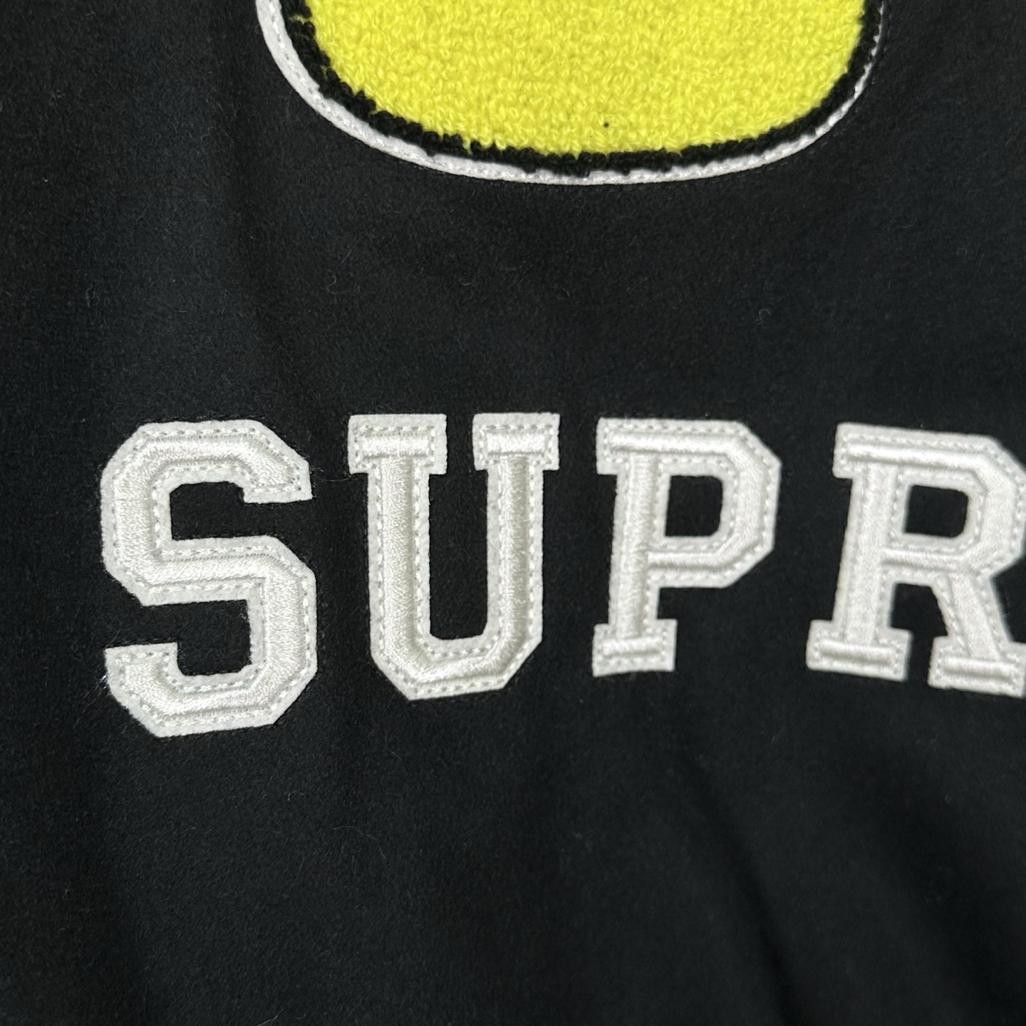 SupremeNUMBER(N)INE 米老鼠 FW25 WEEK8 Varsity Jacket 背面 米奇图案 开合校队 男女同款C0 SUP-FW25-233