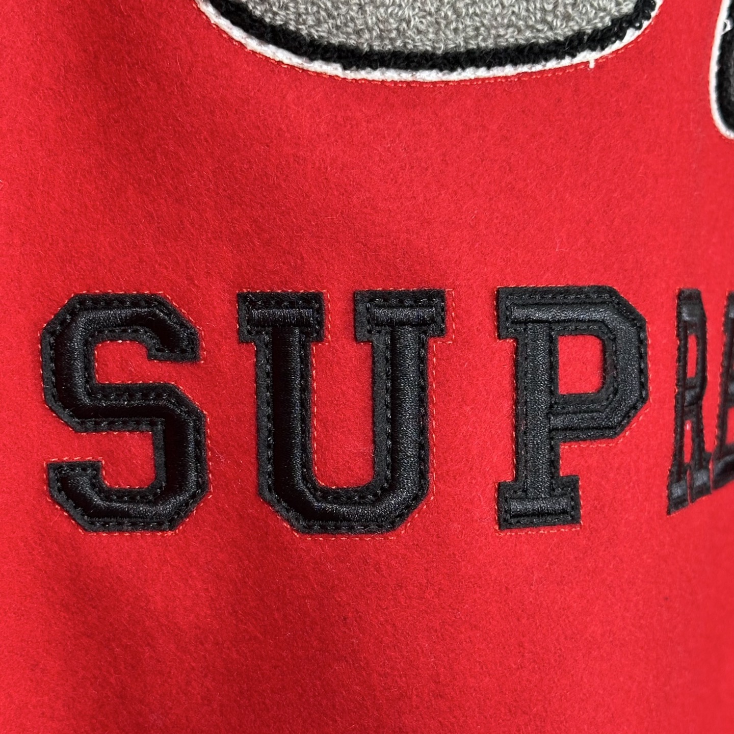 SupremeNUMBER(N)INE 米老鼠 FW25 WEEK8 Varsity Jacket 背面 米奇图案 开合校队 男女同款C0 SUP-FW25-233