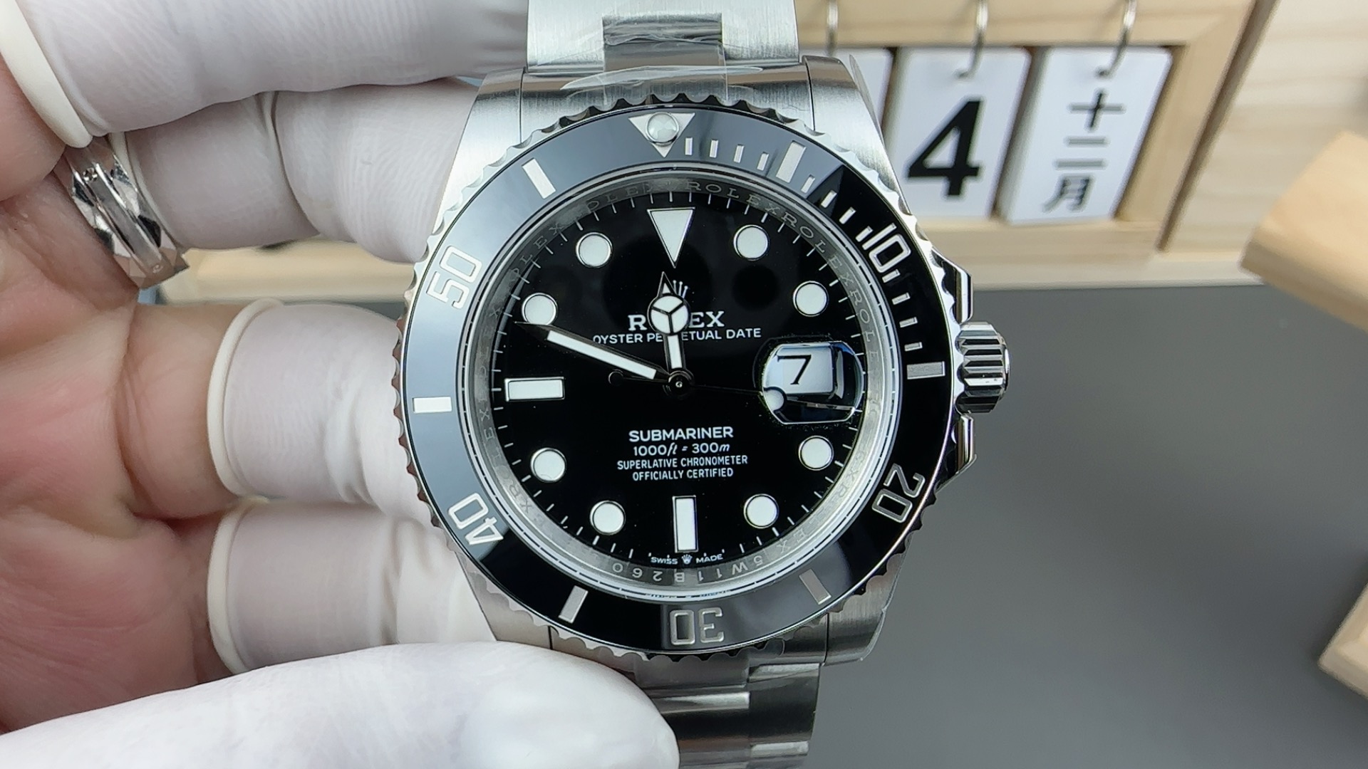 VS ROLEX  勞力士  自動機械機芯  防水 男表瑞表41mm 蚝式鋼表殼 蚝式鋼表帶 3235机芯 黑水鬼