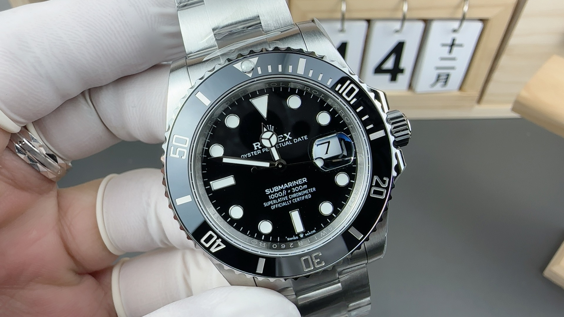 VS ROLEX  勞力士  自動機械機芯  防水 男表瑞表41mm 蚝式鋼表殼 蚝式鋼表帶 3235机芯 黑水鬼
