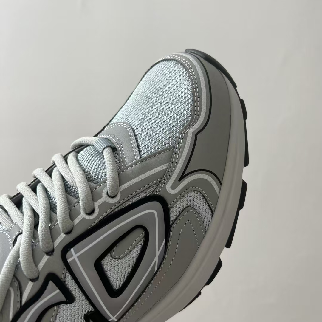 佛山顶规 Dior 迪奥 B30 网眼织物  低筒 休闲鞋 运动鞋 板鞋 男鞋 女鞋C5 灰色 3SN279ZRD-H868