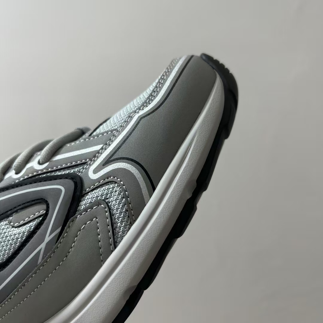 佛山顶规 Dior 迪奥 B30 网眼织物  低筒 休闲鞋 运动鞋 板鞋 男鞋 女鞋C5 灰色 3SN279ZRD-H868