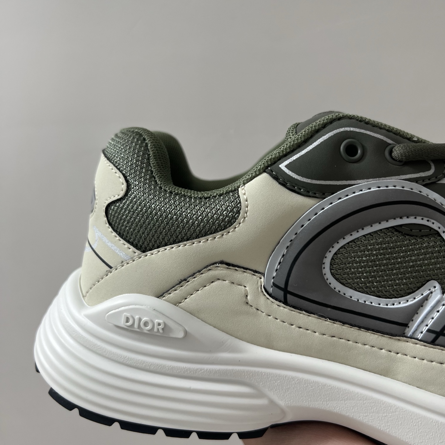 佛山顶规 Dior 迪奥 B30 网眼织物  低筒 休闲鞋 运动鞋 板鞋 男鞋 女鞋C5 橄榄绿 3SN279ZLY-H661