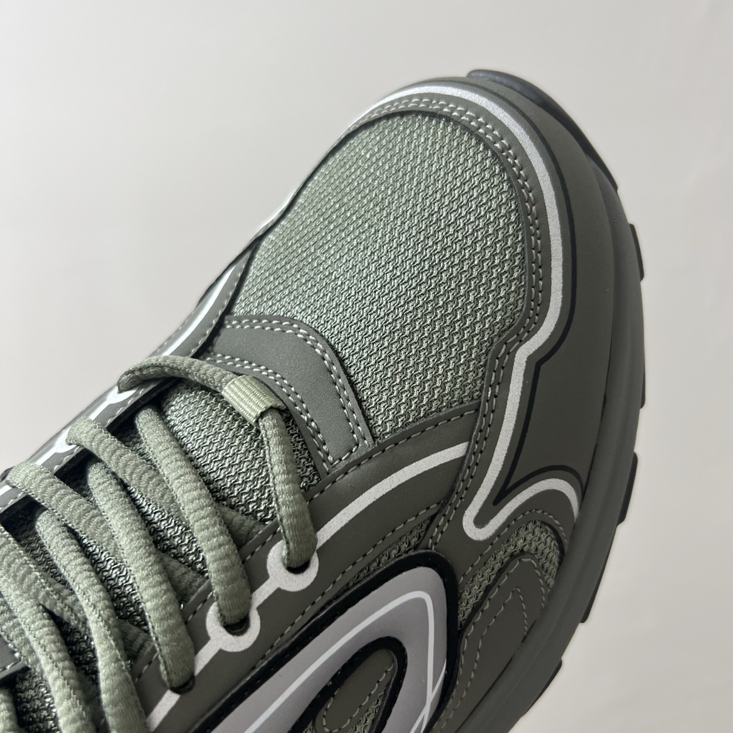 佛山顶规 Dior 迪奥 B30 网眼织物  低筒 休闲鞋 运动鞋 板鞋 男鞋 女鞋C5 深橄榄绿 3SN279ZRD-H680